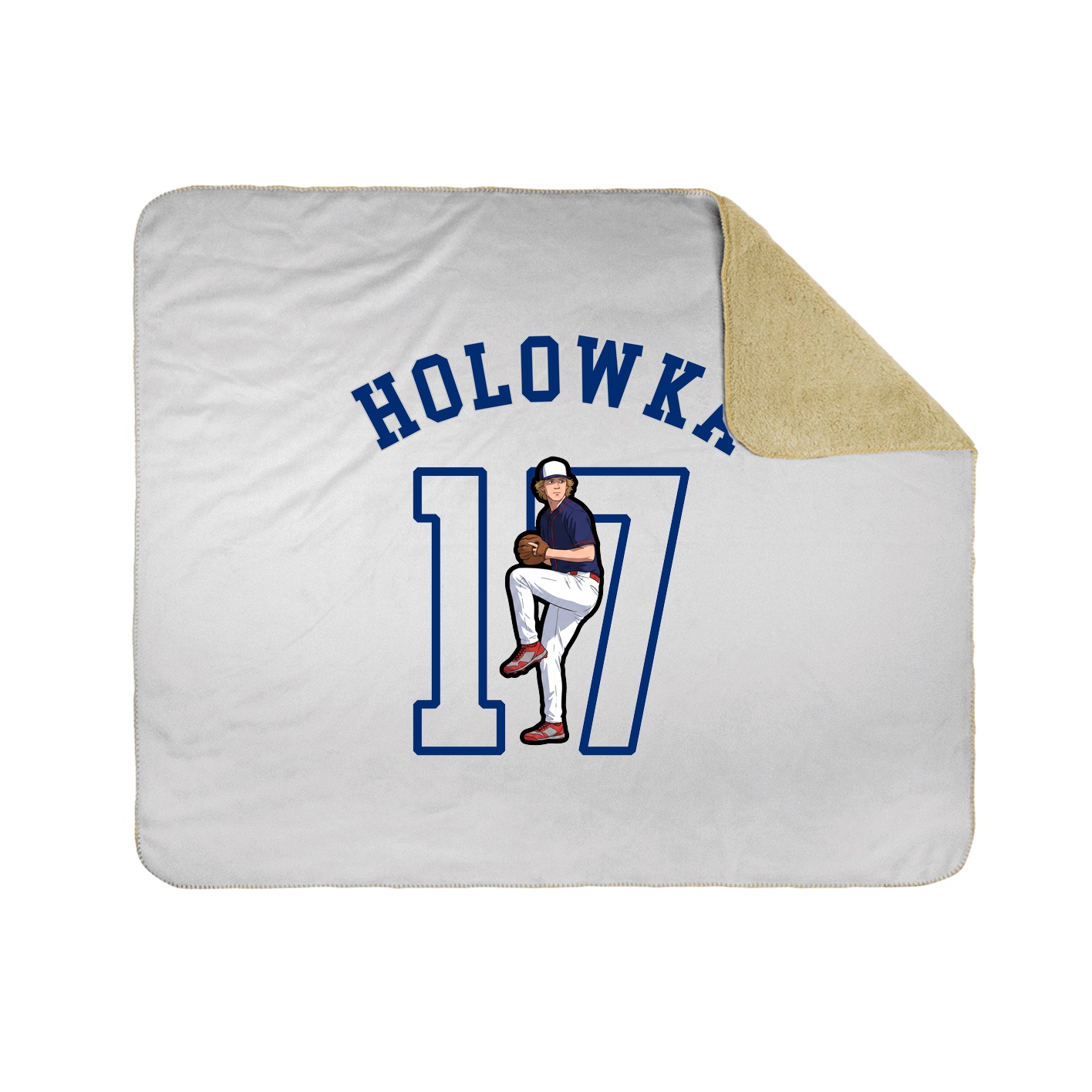 Throw Blanket — Shirsey Arch in White