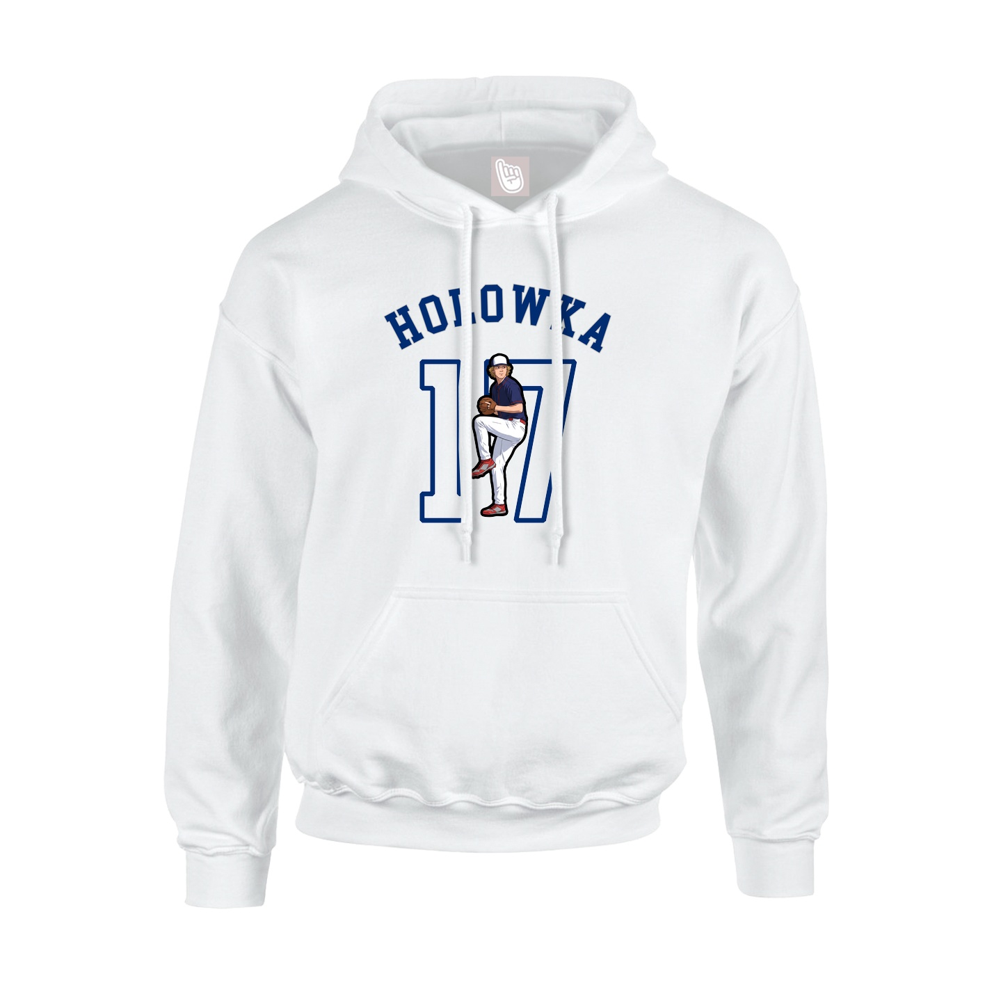 Hoodie — Shirsey Arch in White