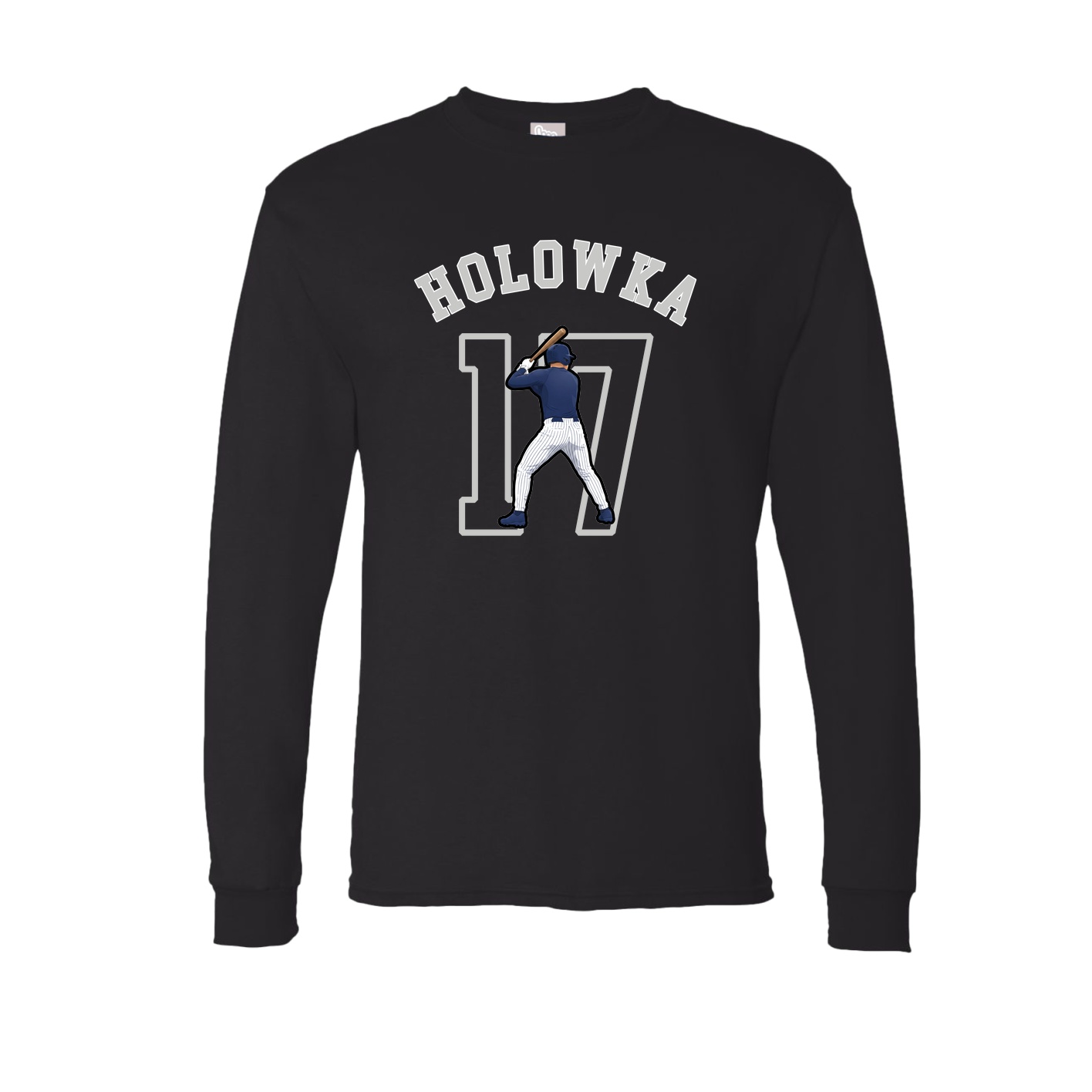 Long Sleeve Tee — Shirsey Arch in Black