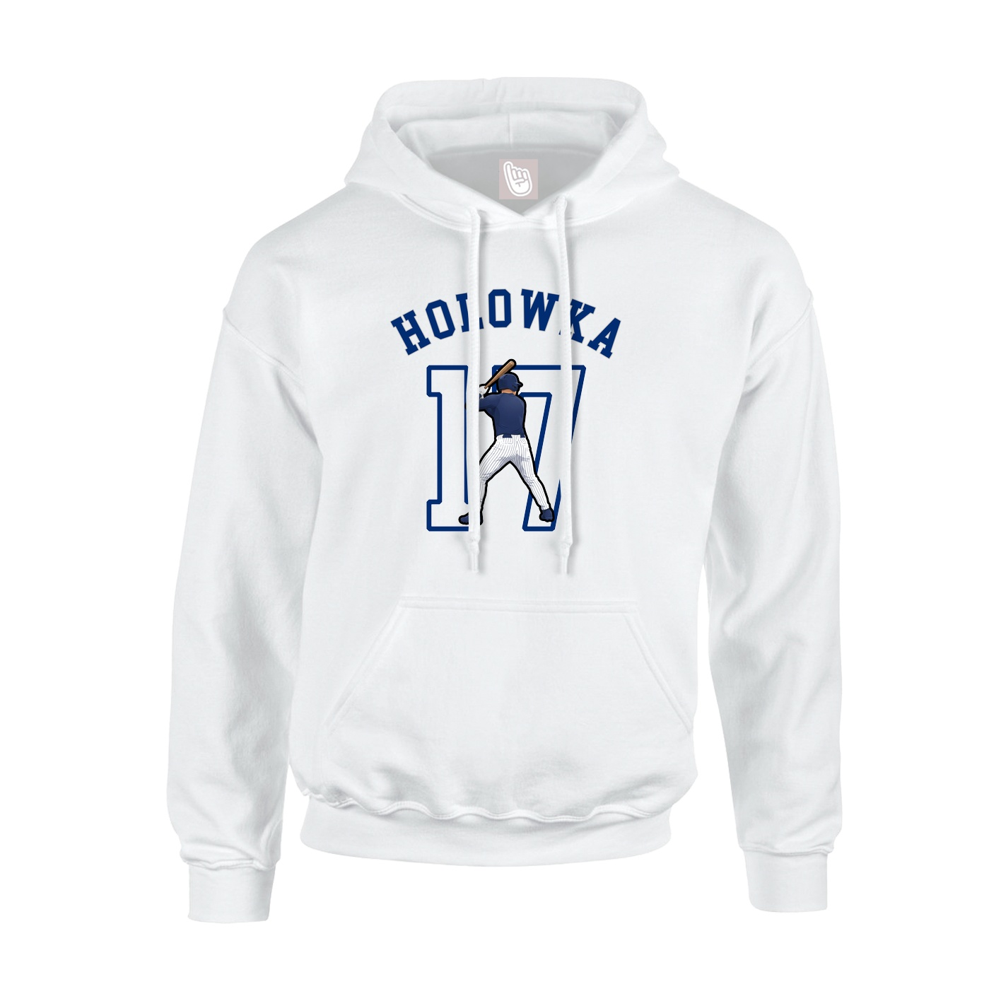 Hoodie — Shirsey Arch in White