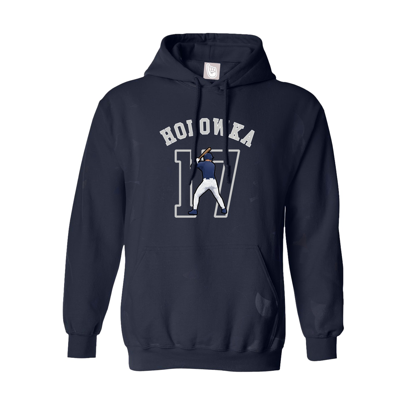 Youth Hoodie — Shirsey Arch in Navy