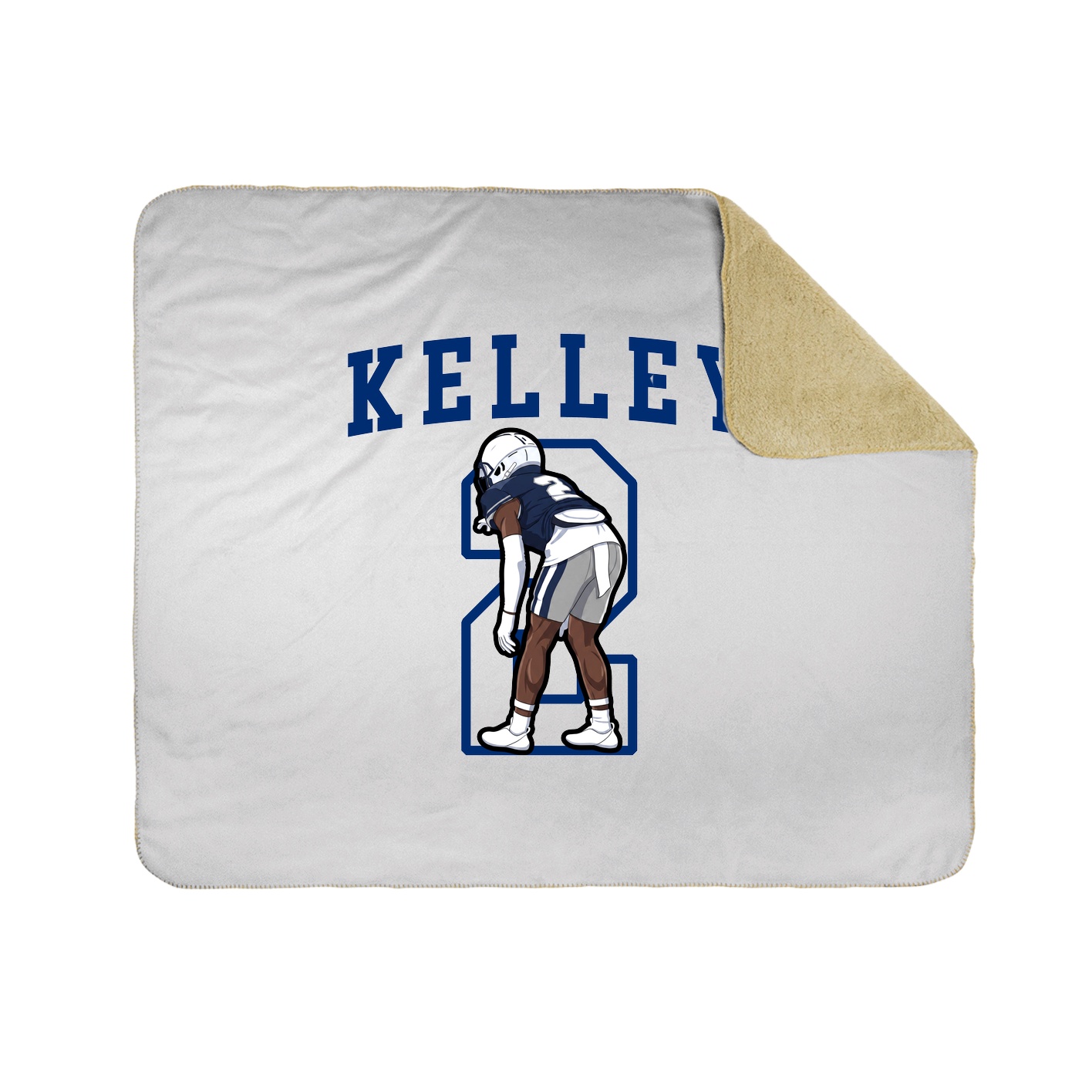 50x60 Sherpa Lined Throw Blanket