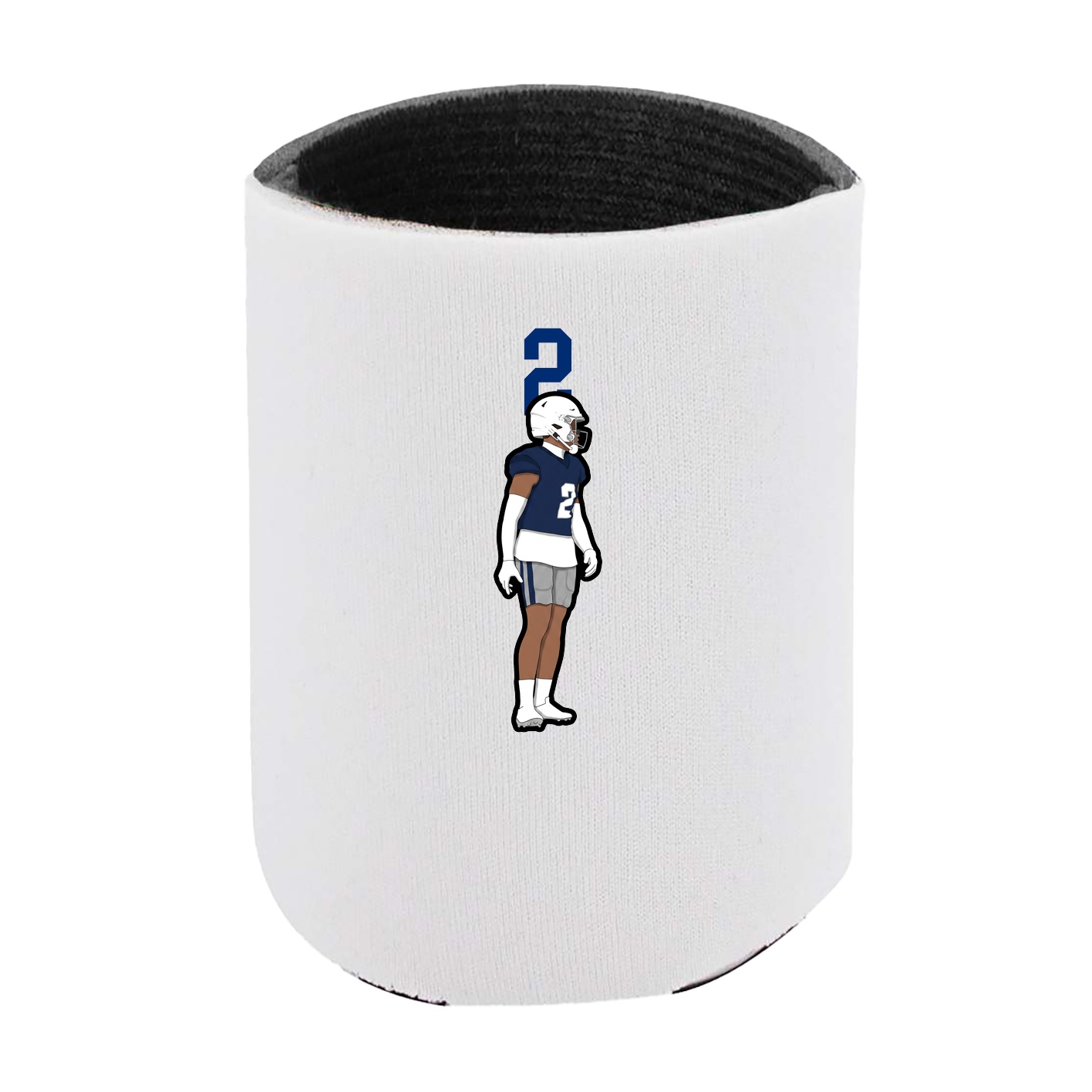 Can Holder — Number Top in White