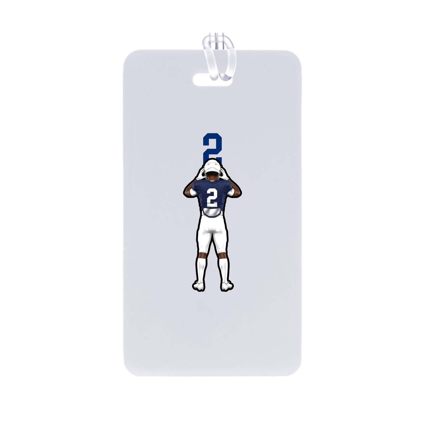 Bag Tag — Number Top in Classic