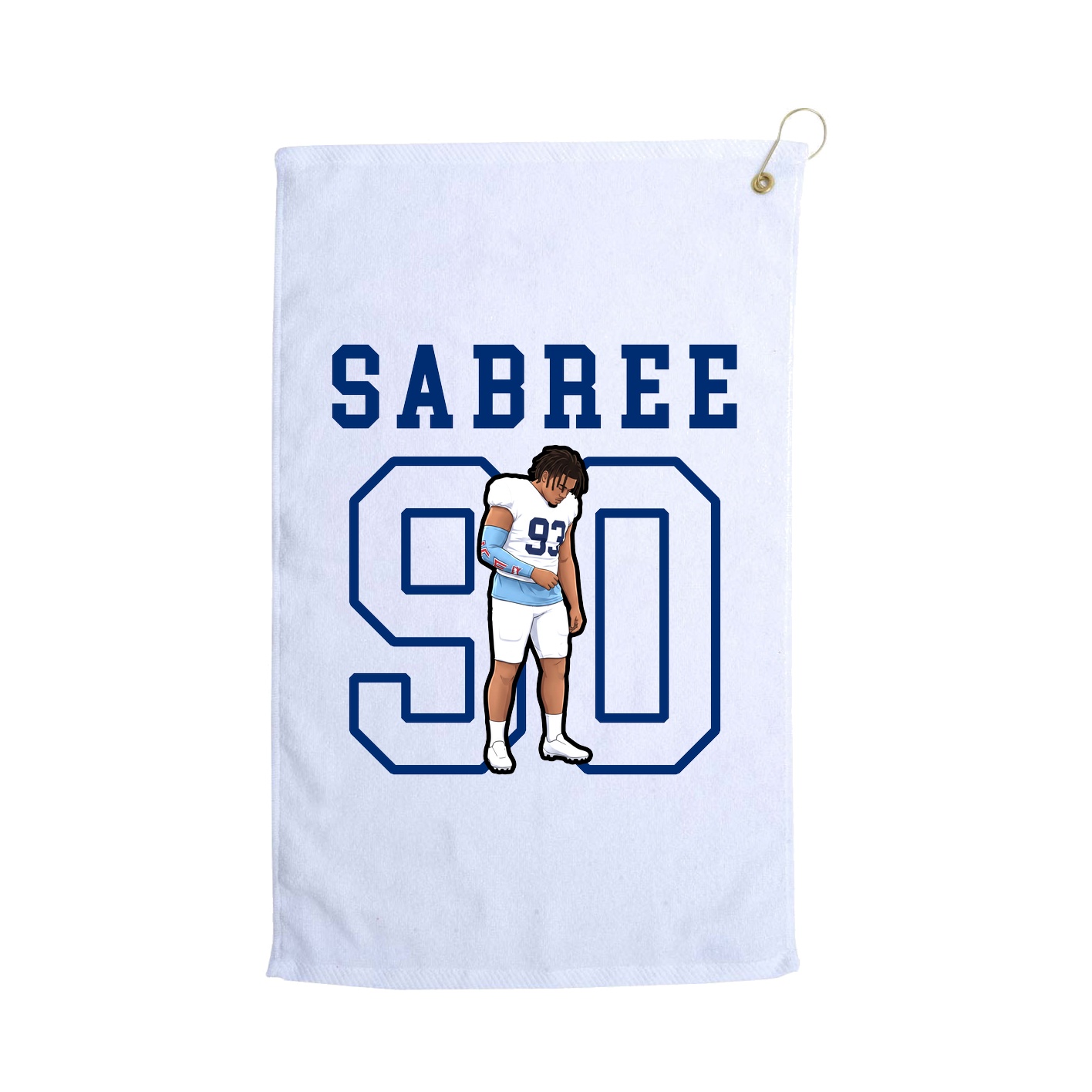 Golf Towel — Shirsey in White