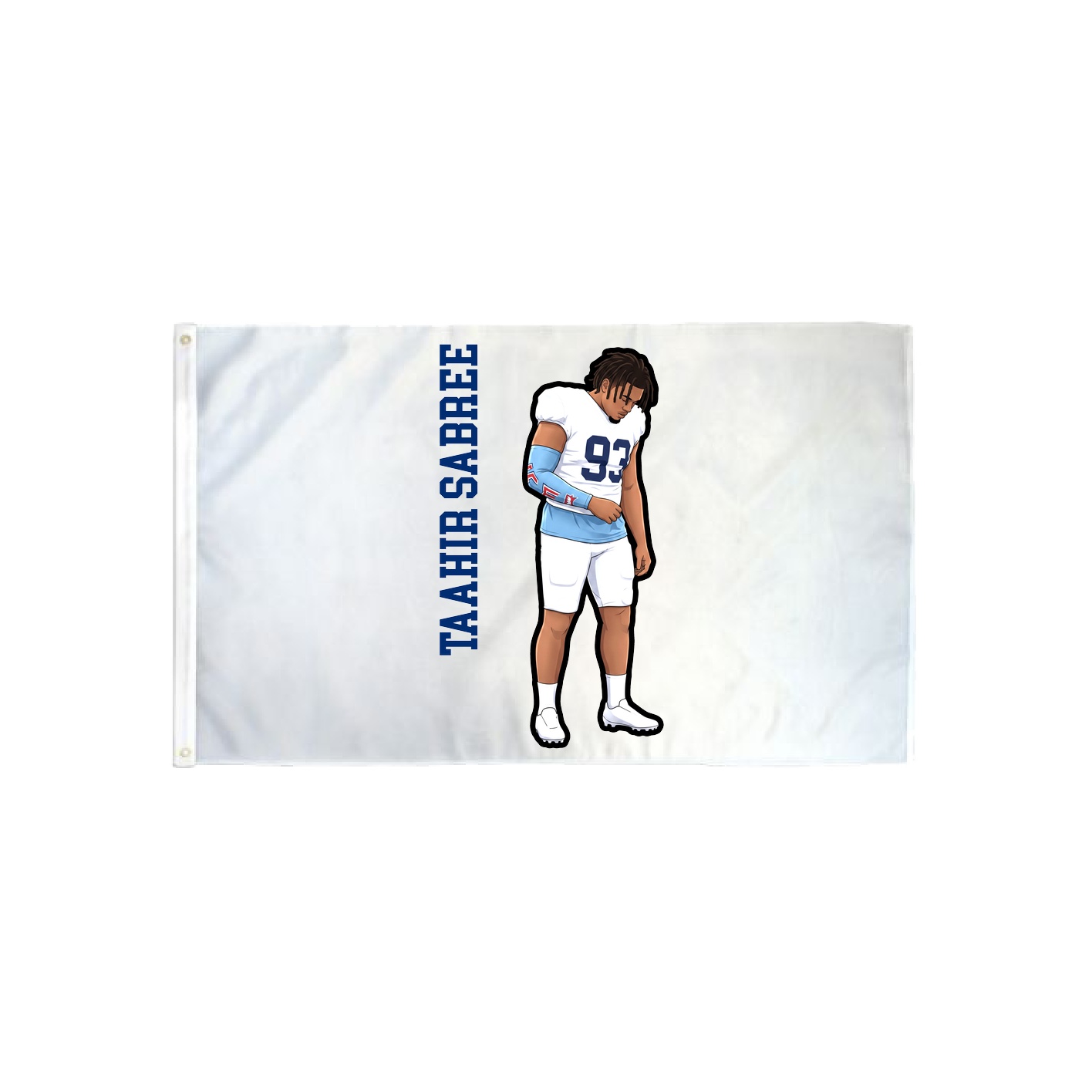 3x5 Flag — Name Vertical in Classic