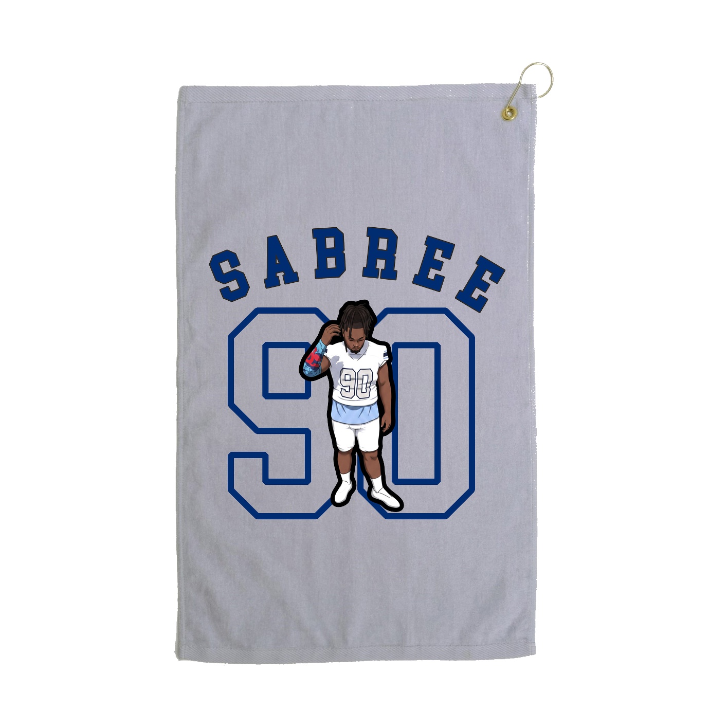 Golf Towel — Shirsey Arch in Grey