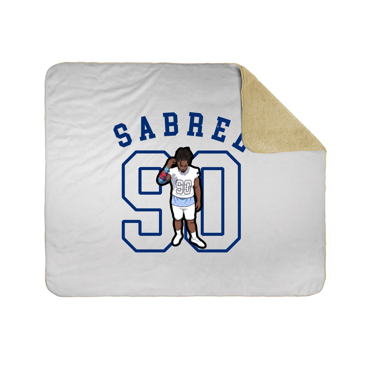 Throw Blanket — Shirsey Arch in White