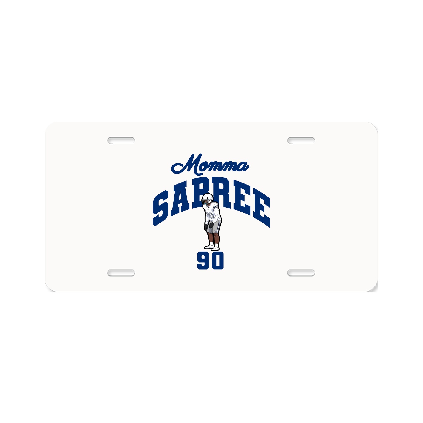 License Plate — Mothers Day Arch in Classic
