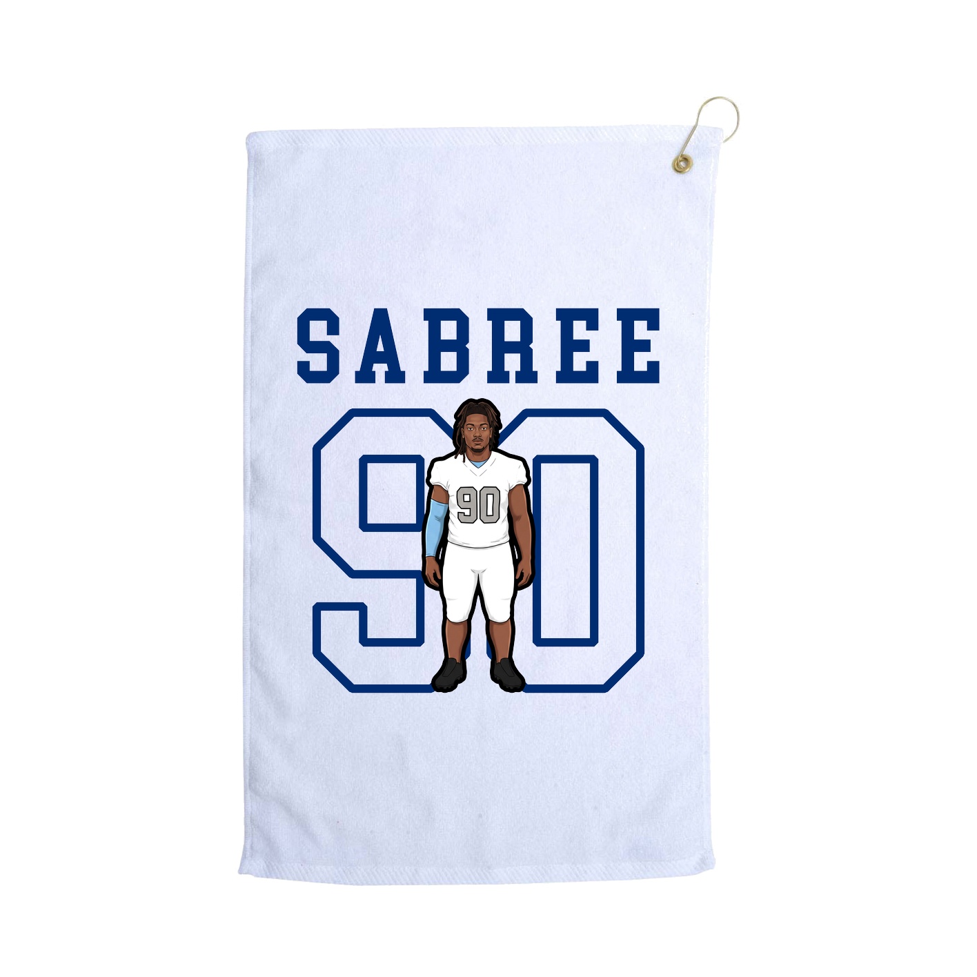Golf Towel — Shirsey in White