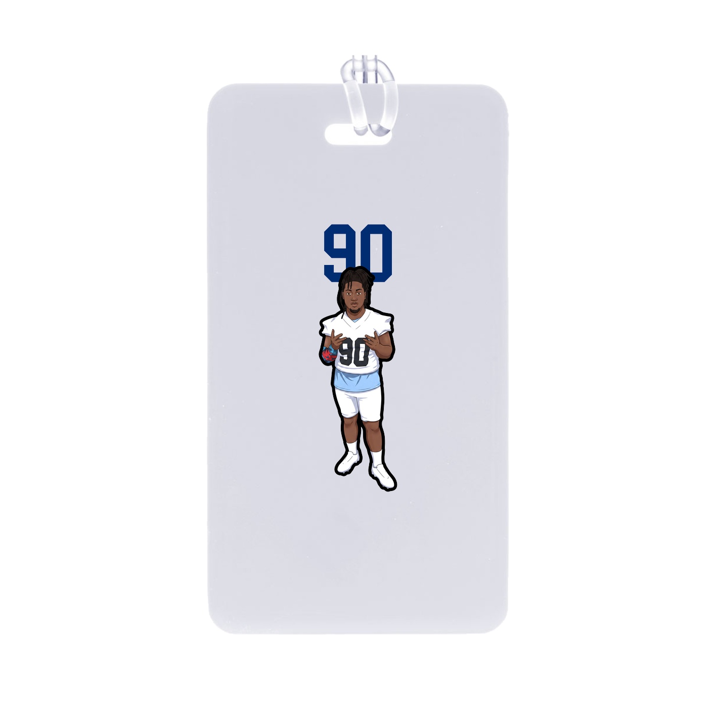 Bag Tag — Number Top in Classic