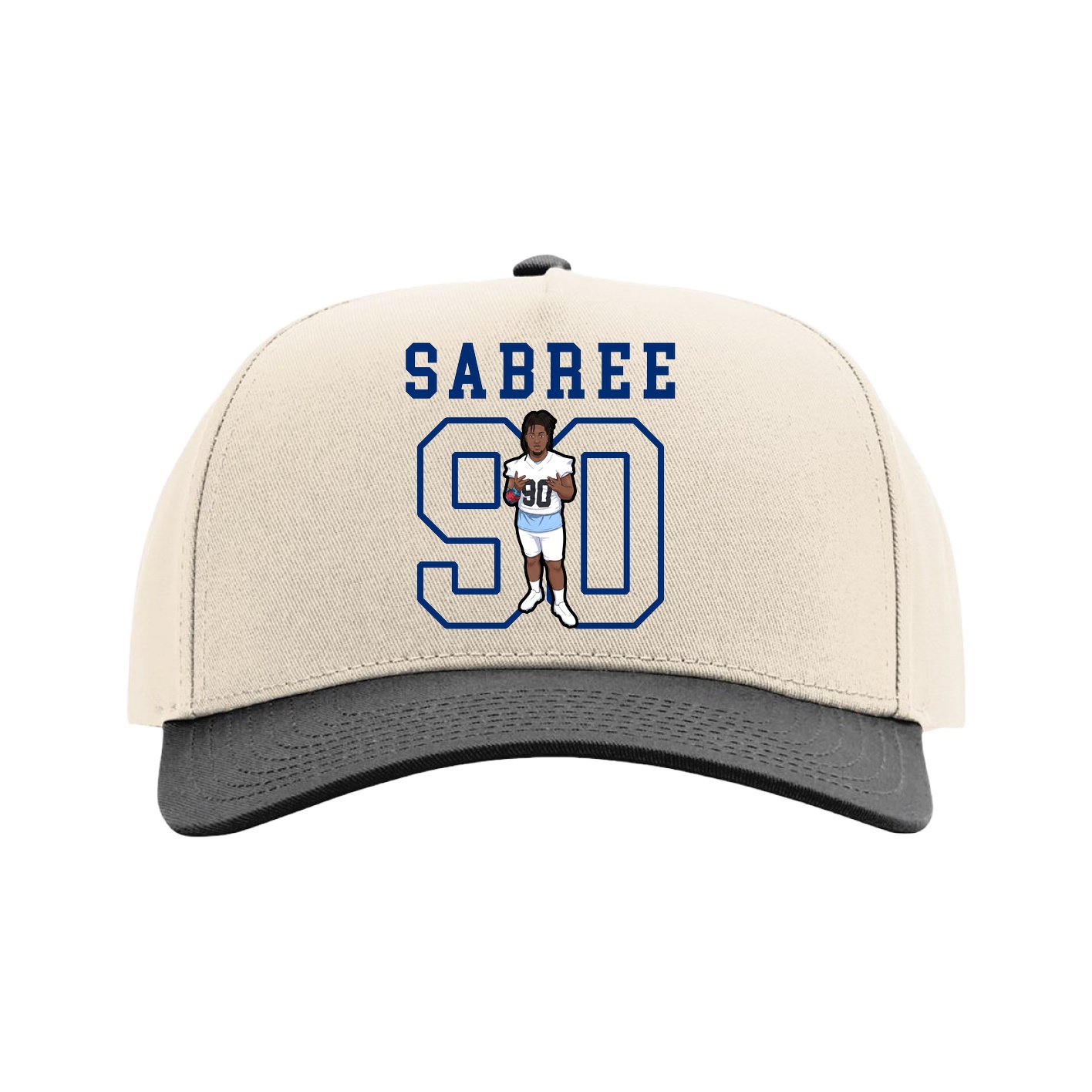 Full Fabric Five-Panel Champ Cap