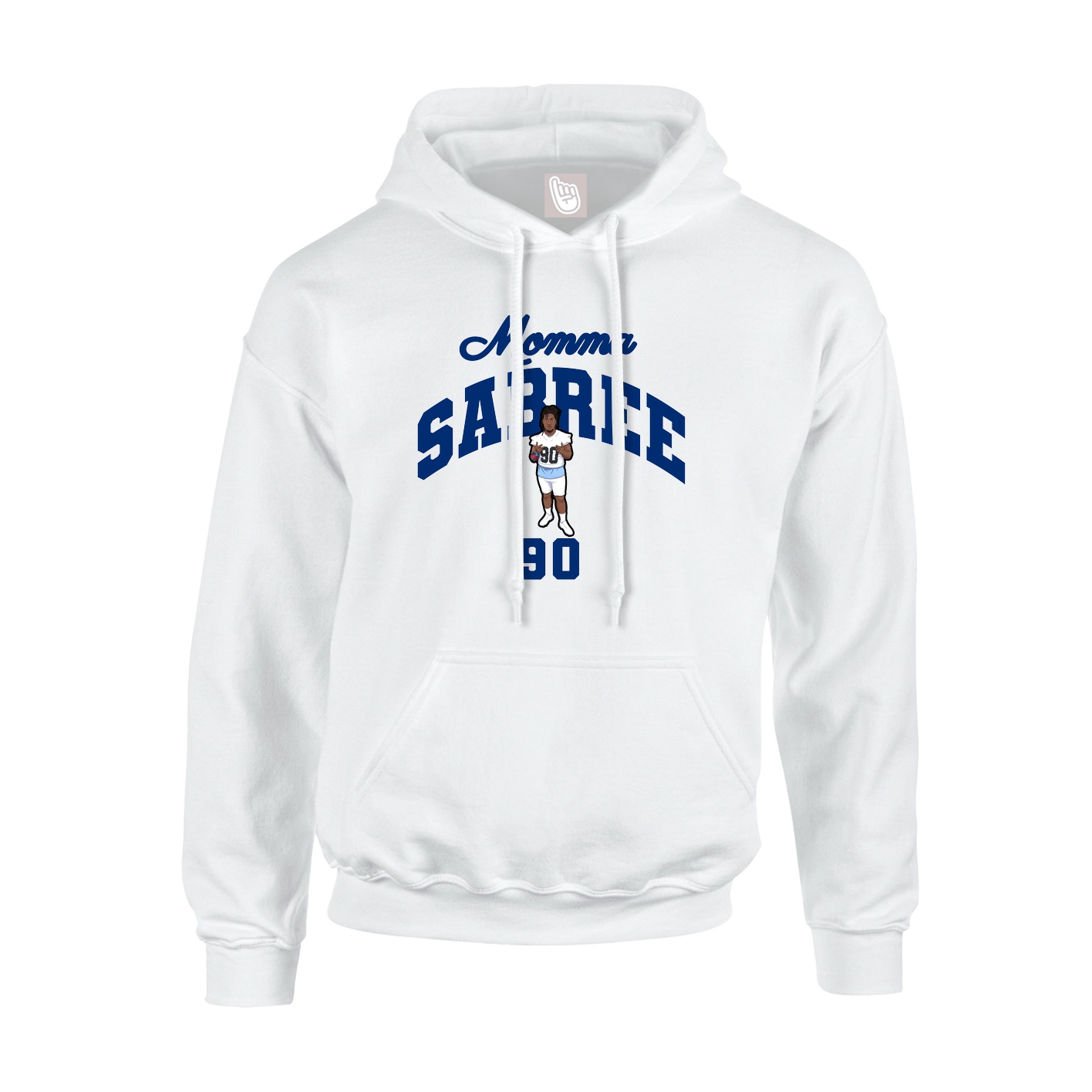 Youth Hoodie — Mothers Day Arch in White