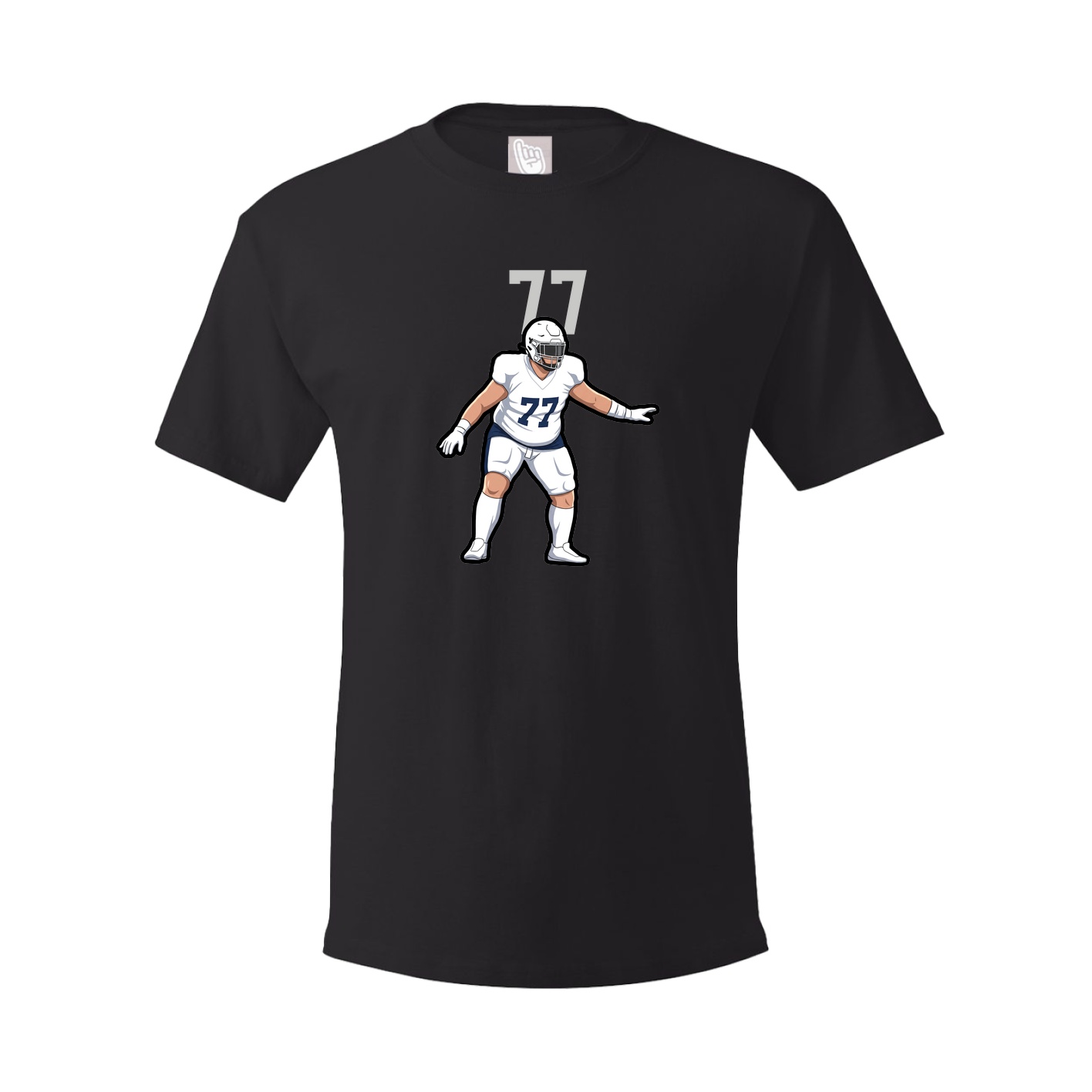Tee — Number Top in Black
