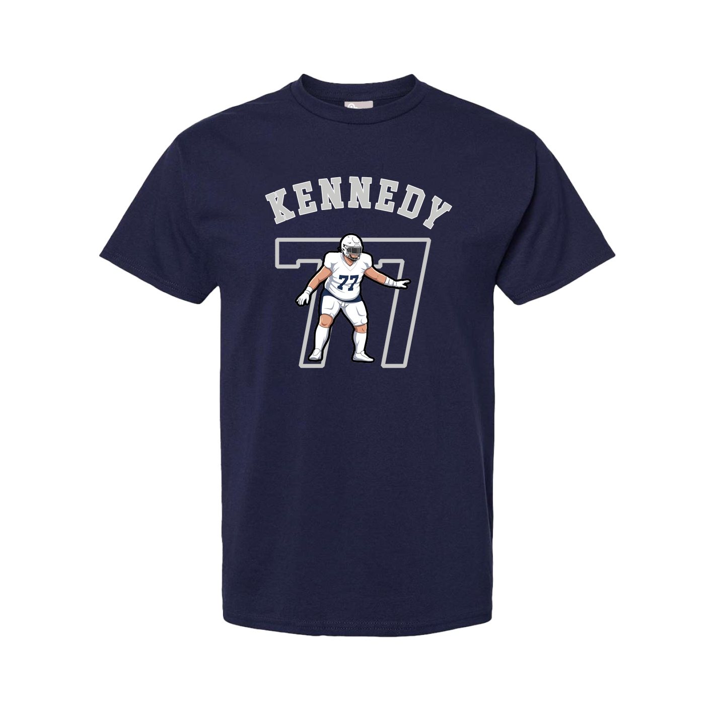 Youth Tee — Shirsey Arch in Navy