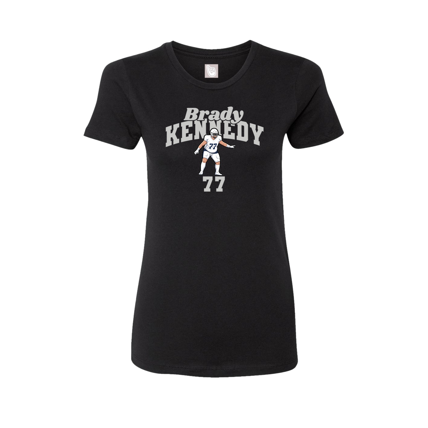 Womens Tee — Signature Arch in Black