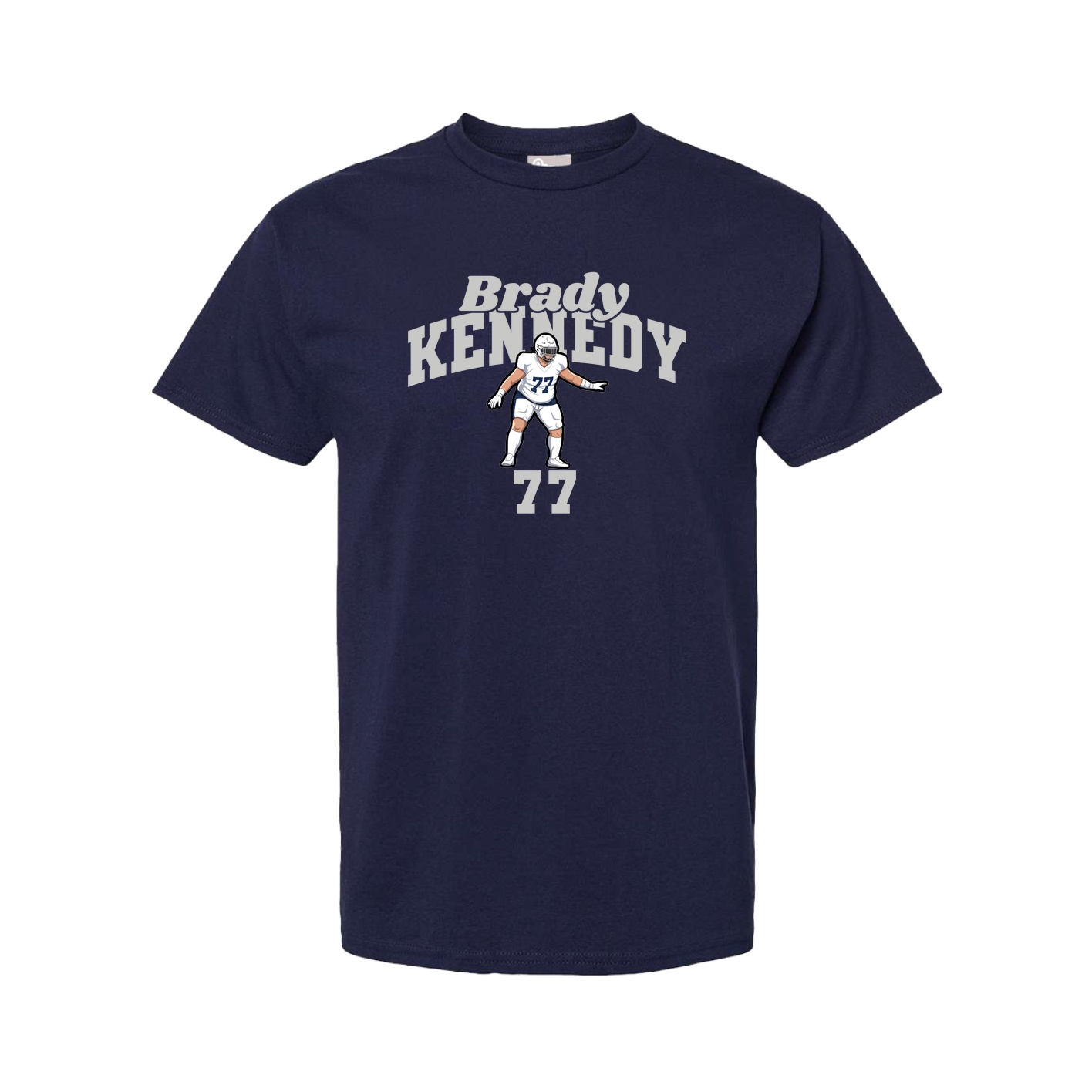 Youth Tee — Signature Arch in Navy