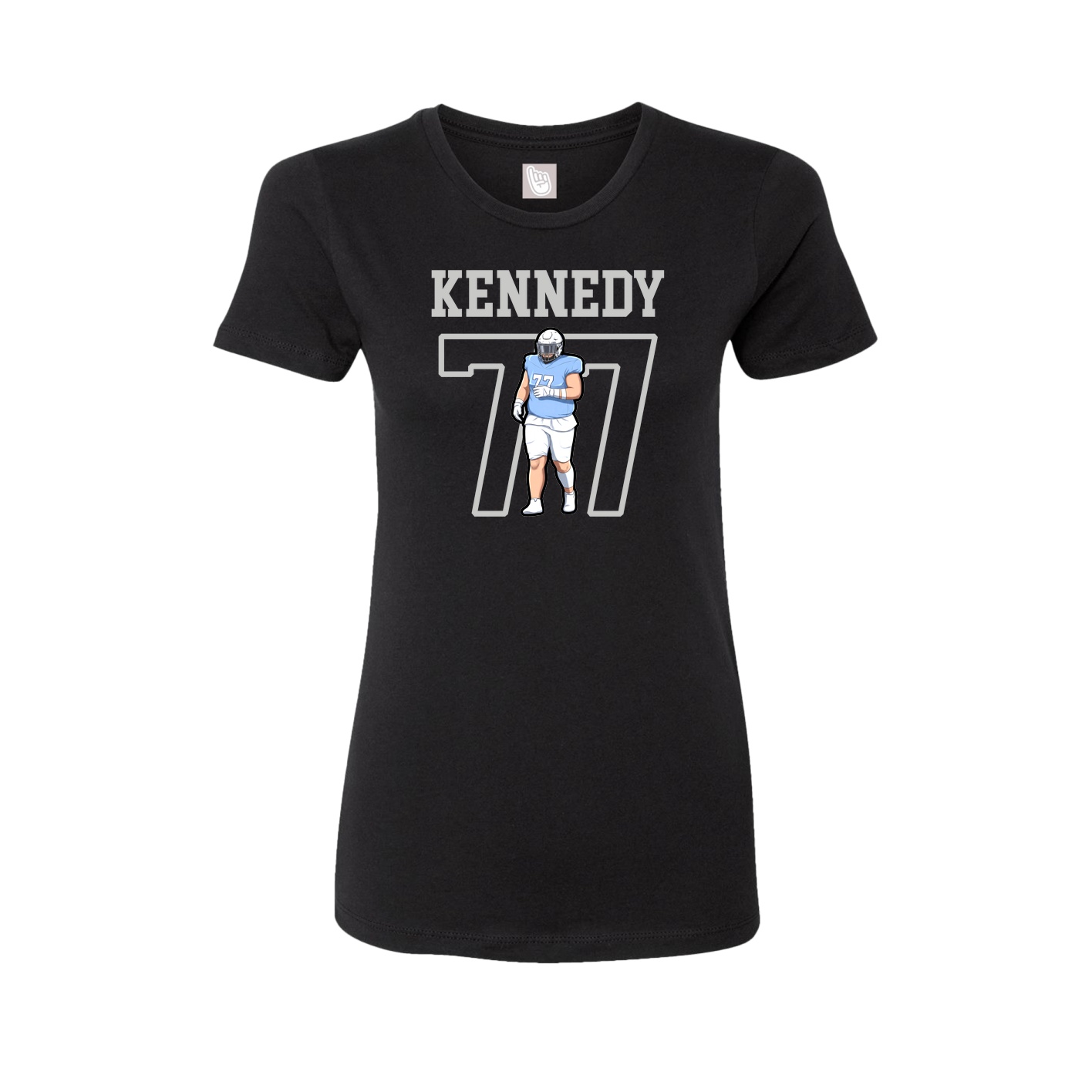 Fitted Women's Tee — Shirsey in Black
