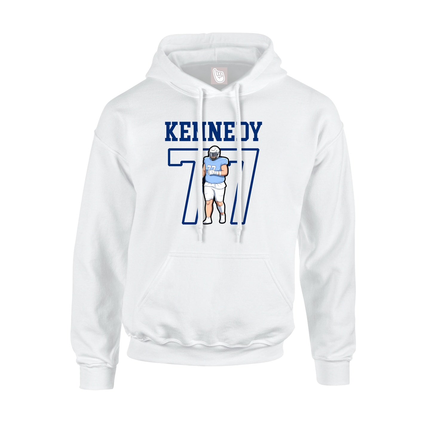 Hoodie — Shirsey in White
