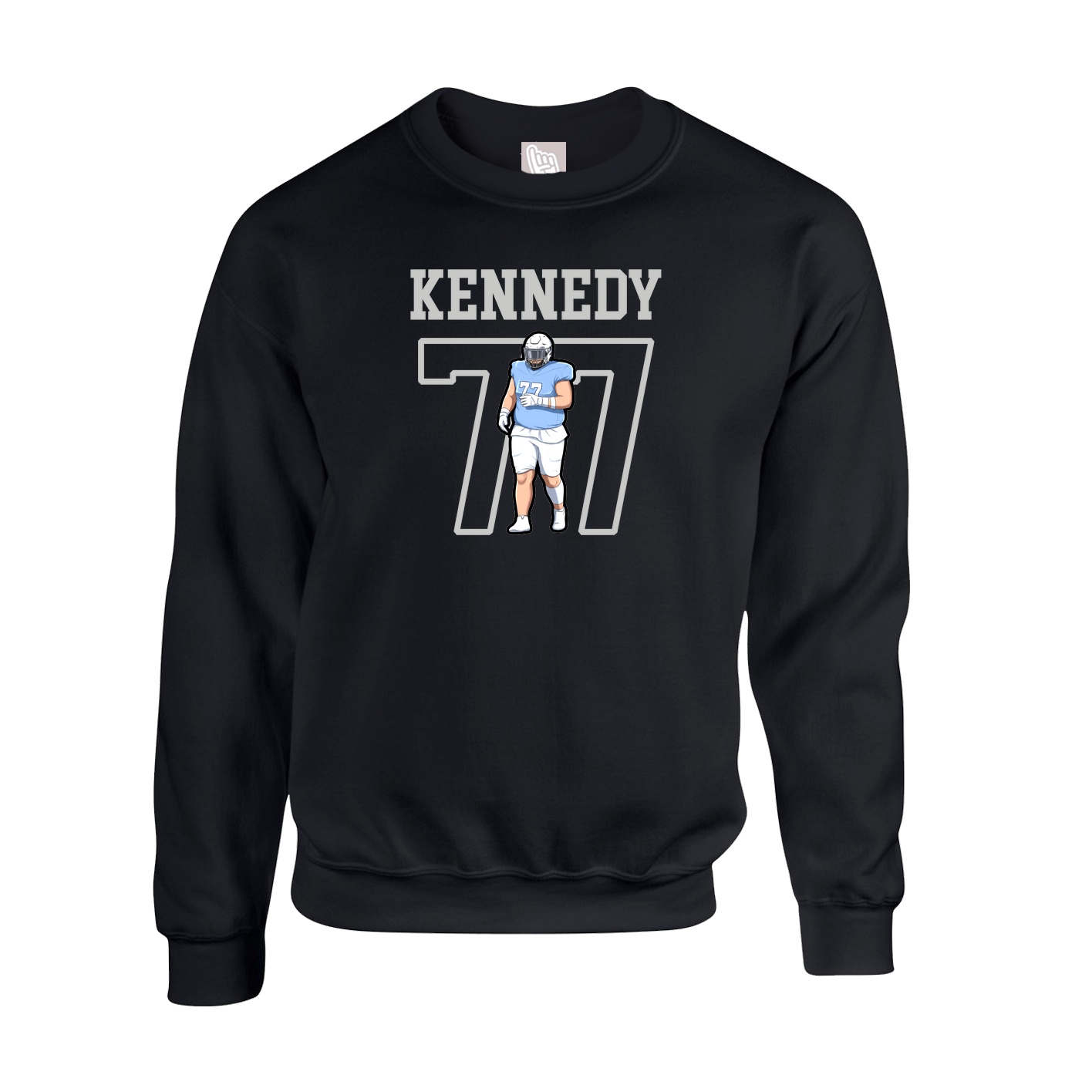 Fleece Crew — Shirsey in Black