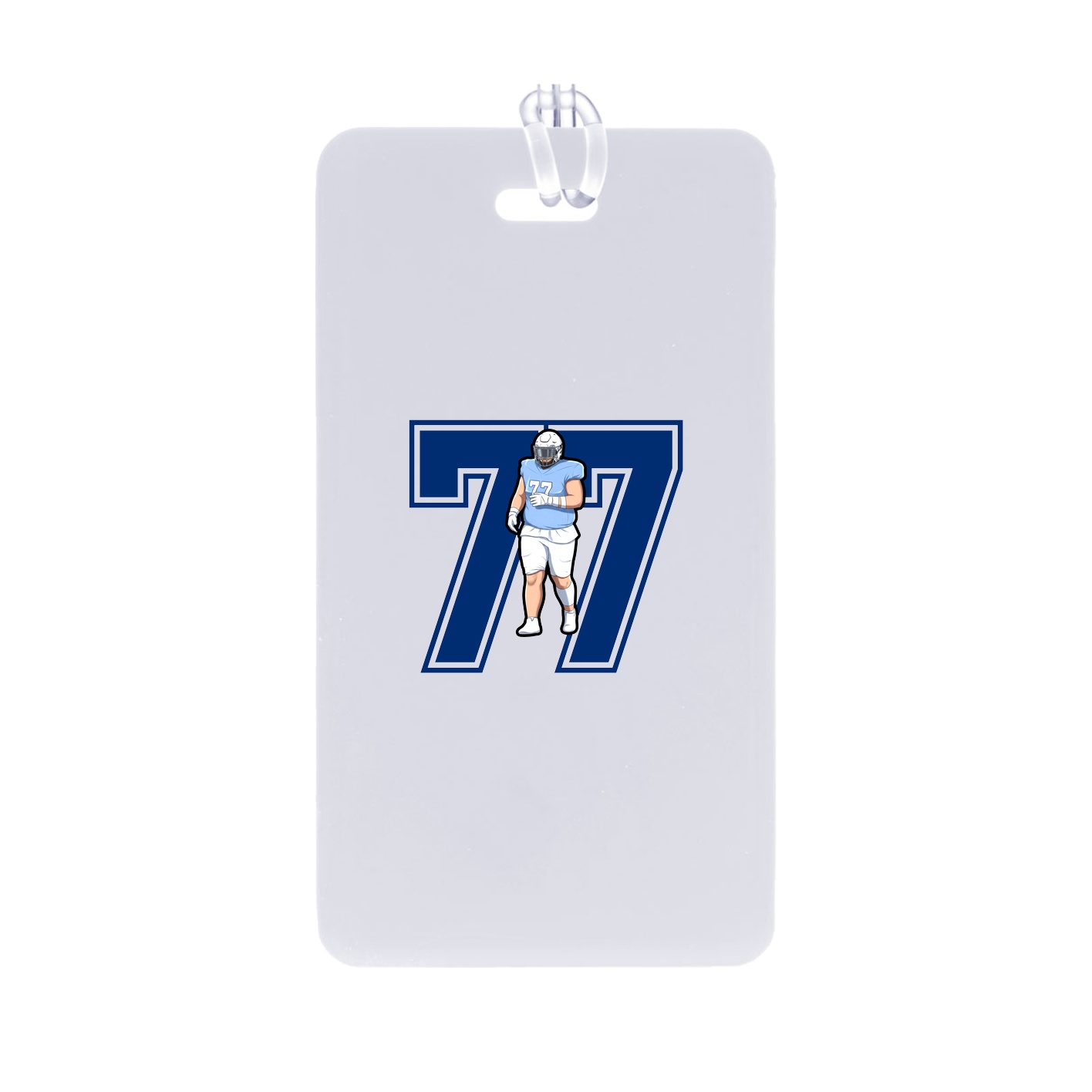 Bag Tag — Number in Classic