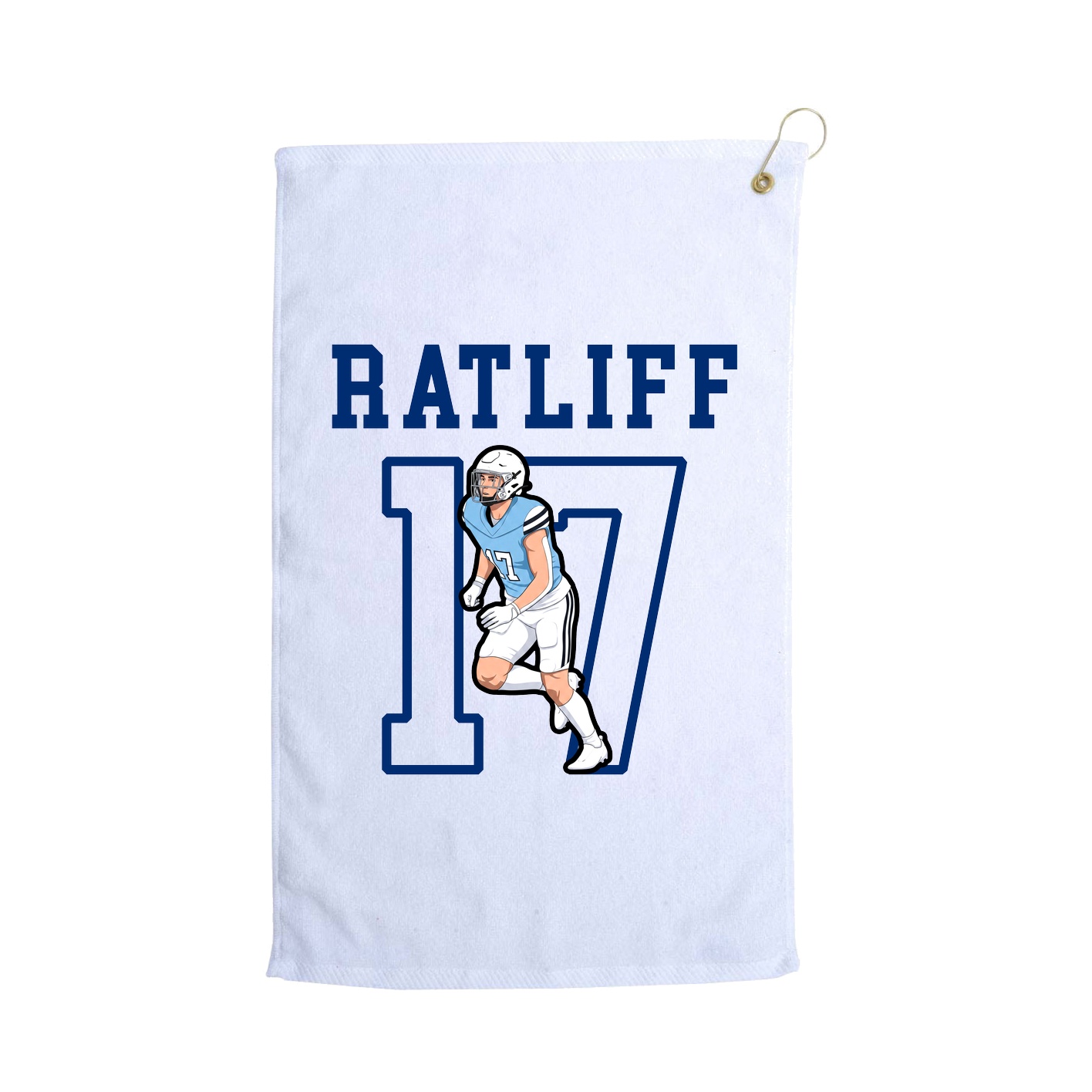 Golf Towel — Shirsey in White