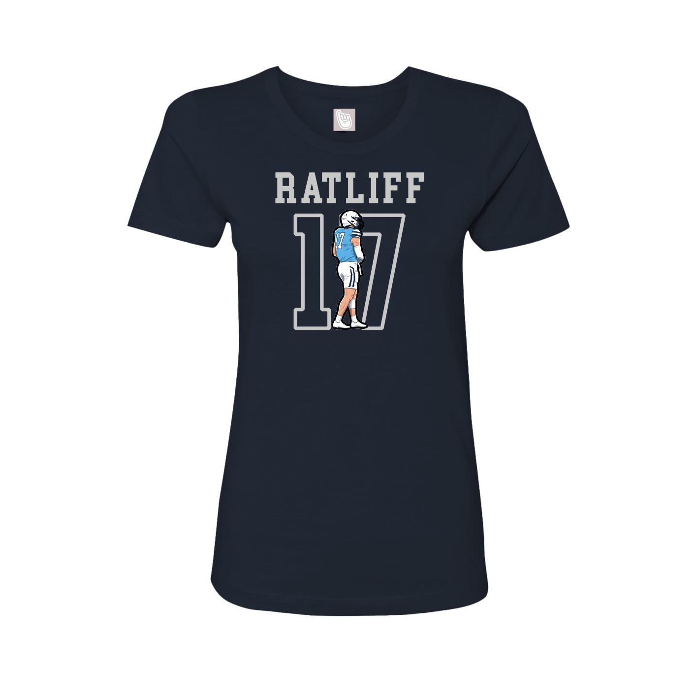 Fitted Women's Tee — Shirsey in Navy