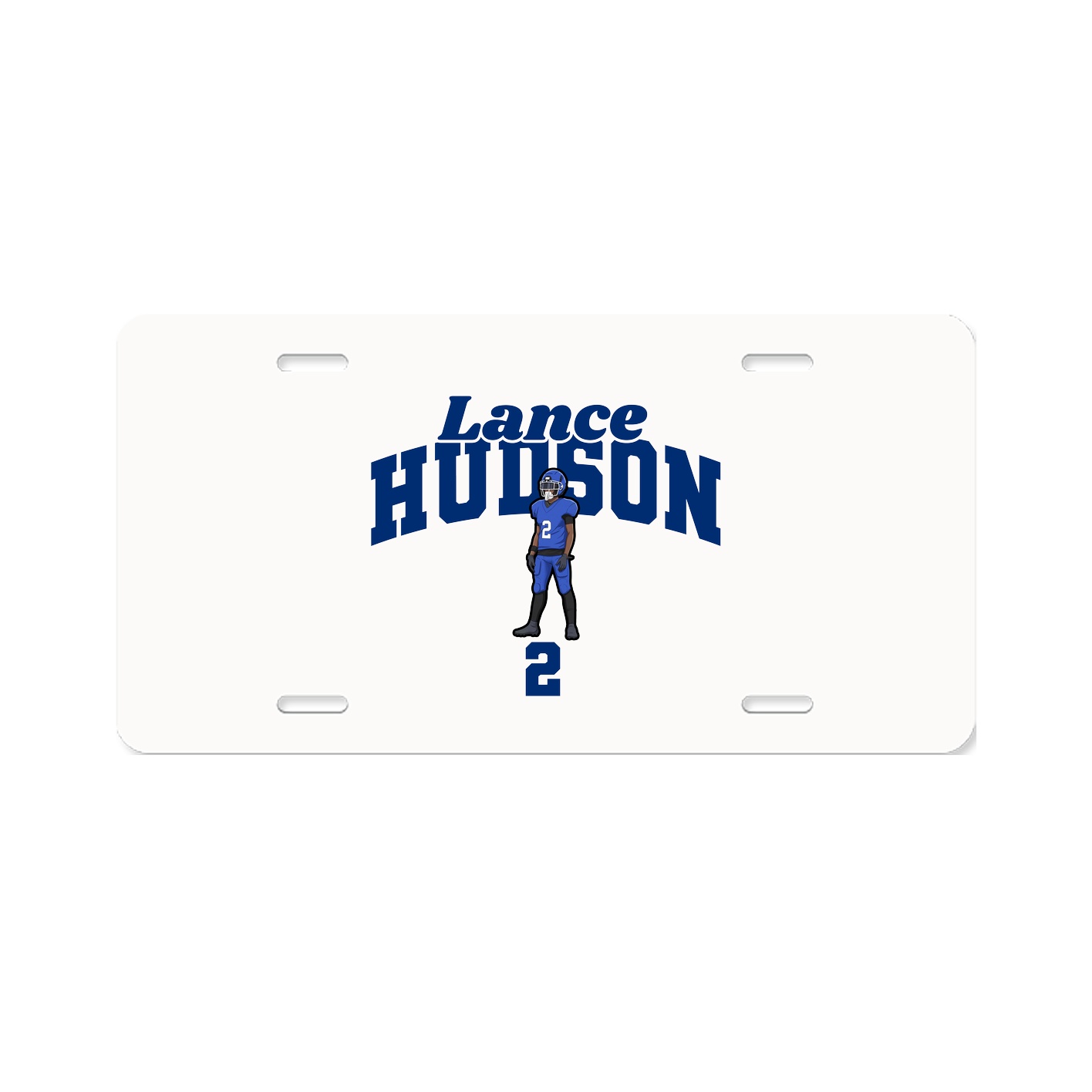License Plate — Signature Arch in Classic