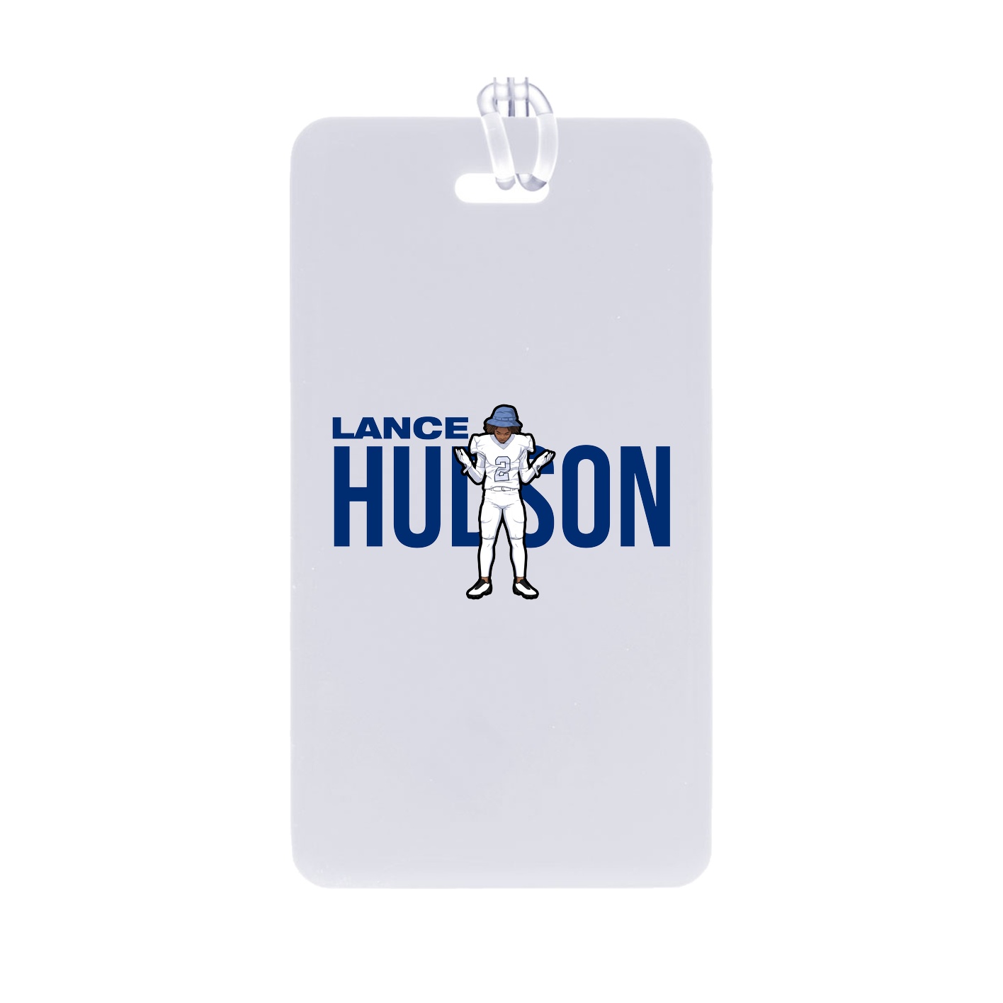 Bag Tag — Player Name in Classic