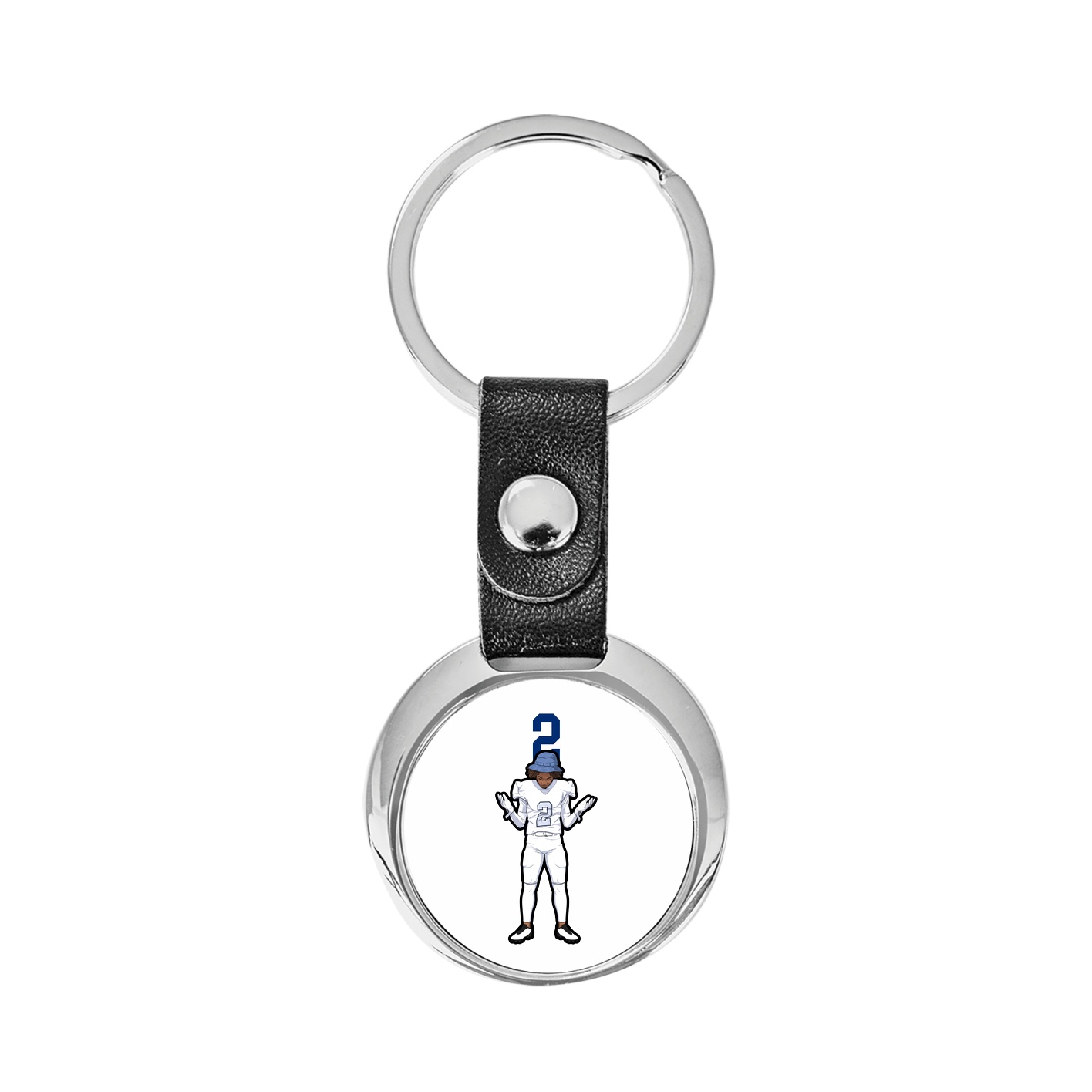 Key Chain — Number Top in Classic