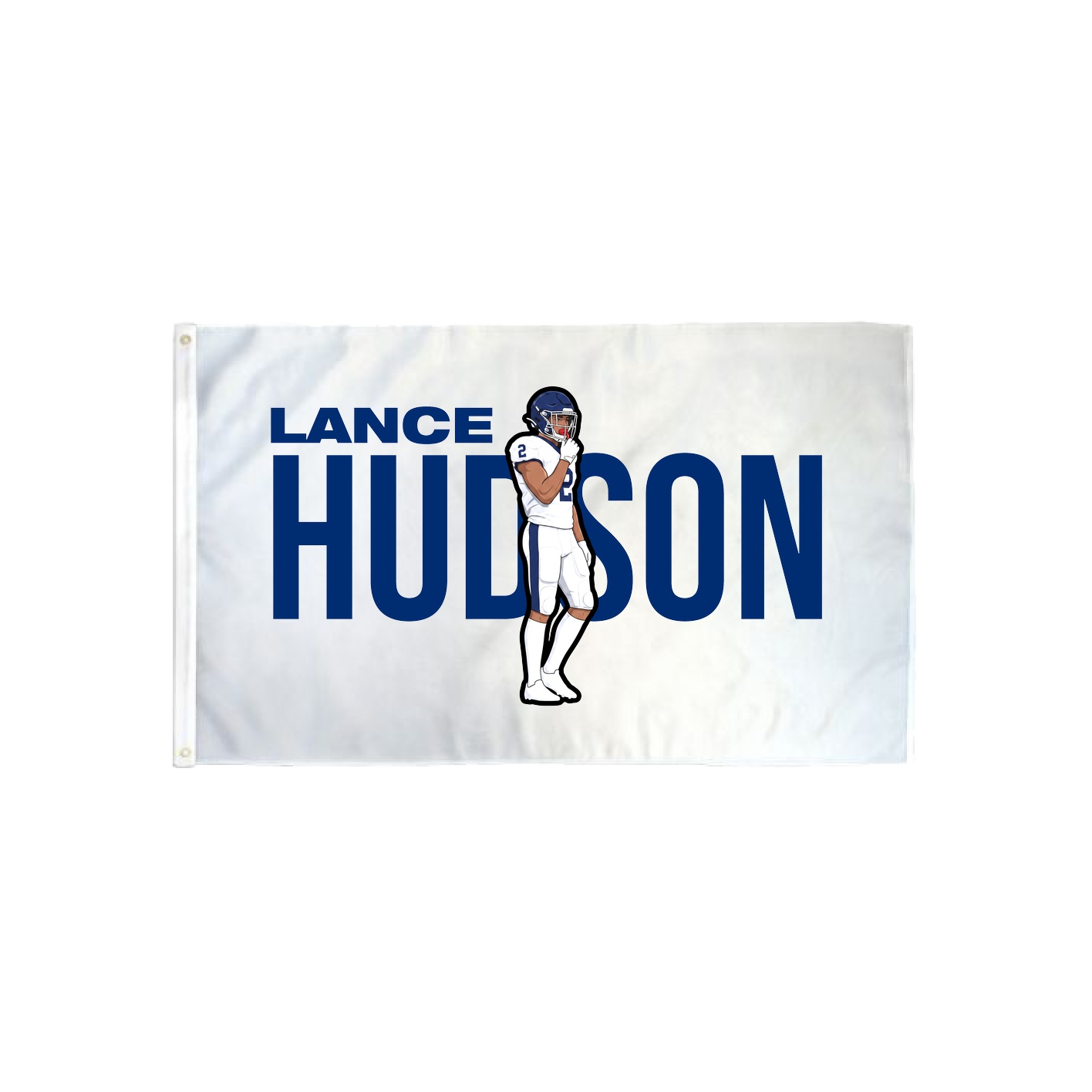 3x5 Flag — Player Name in Classic