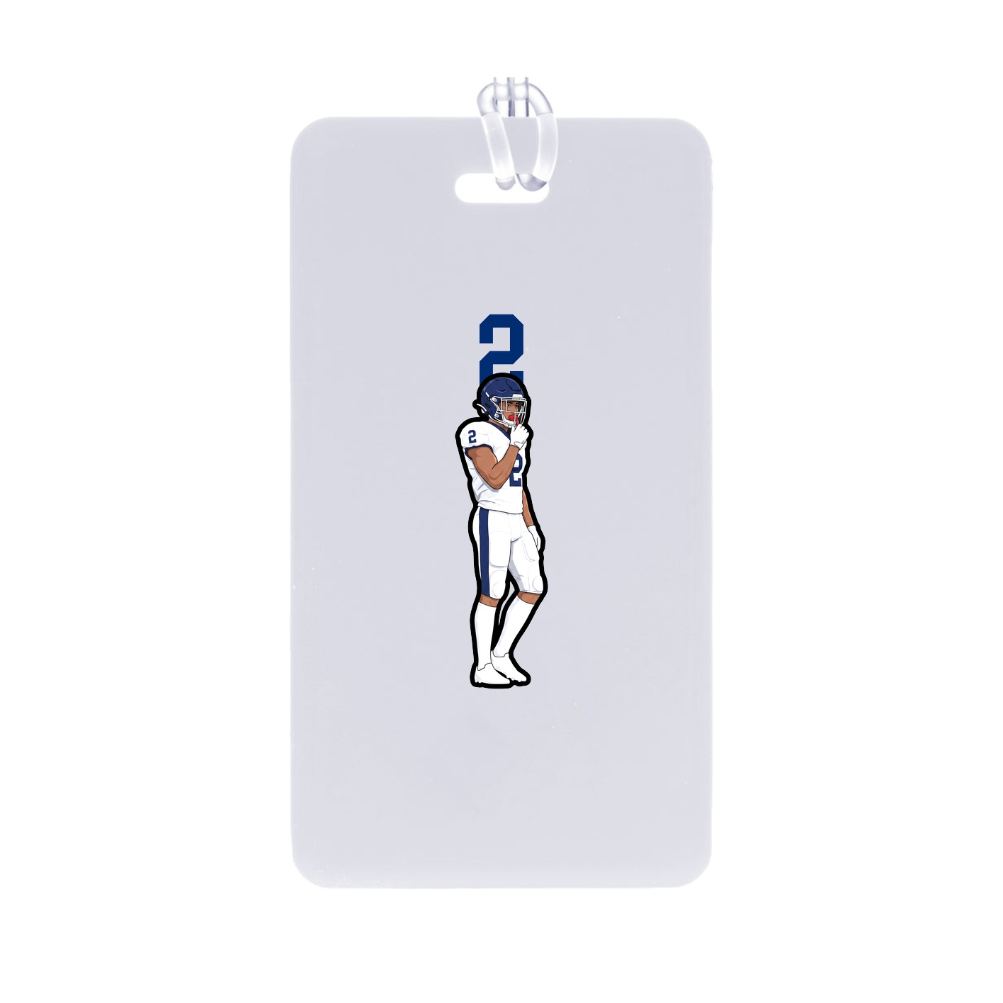 Bag Tag — Number Top in Classic