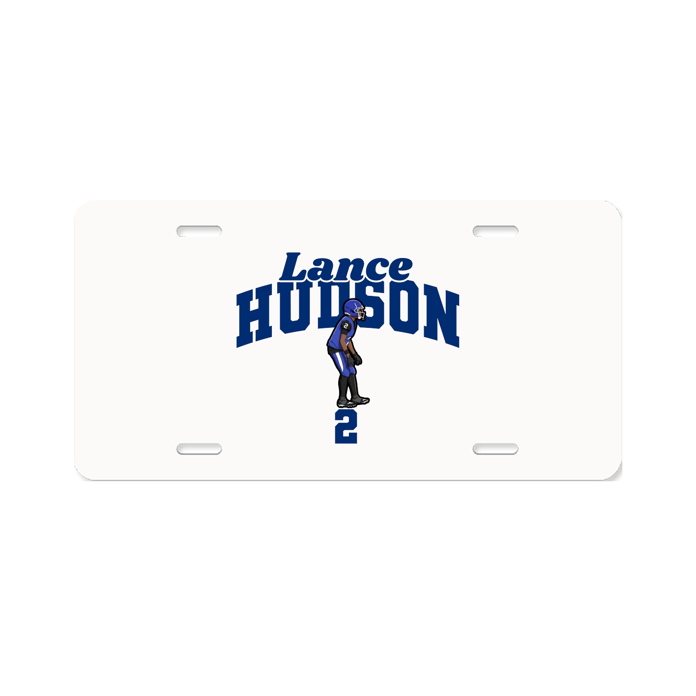 License Plate — Signature Arch in Classic