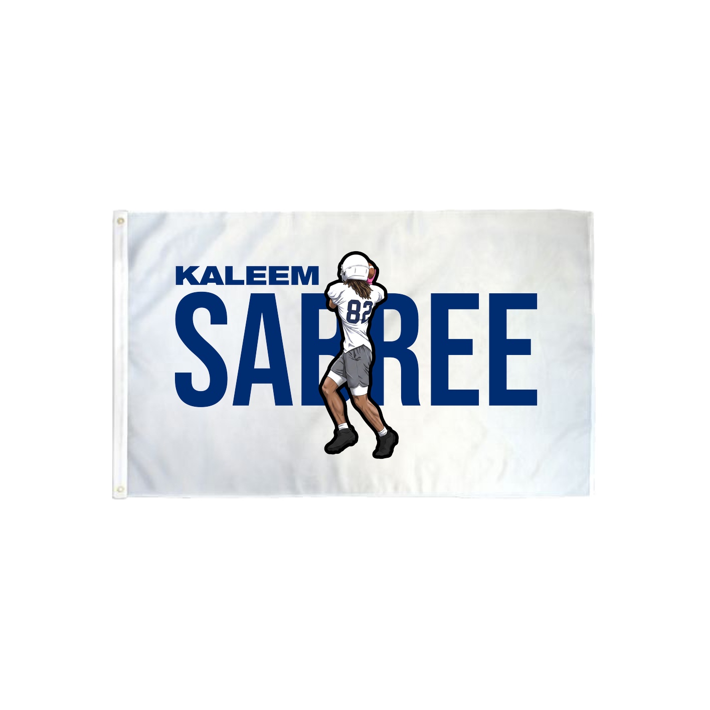 3x5 Flag — Player Name in Classic