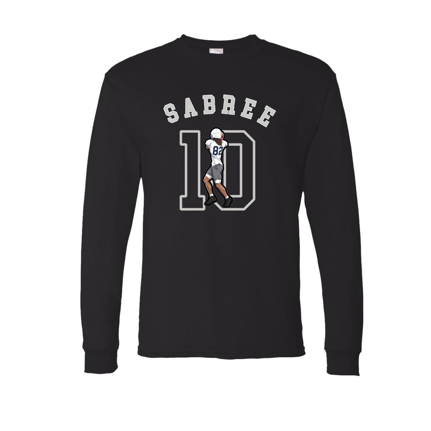 Long Sleeve Tee — Shirsey Arch in Black