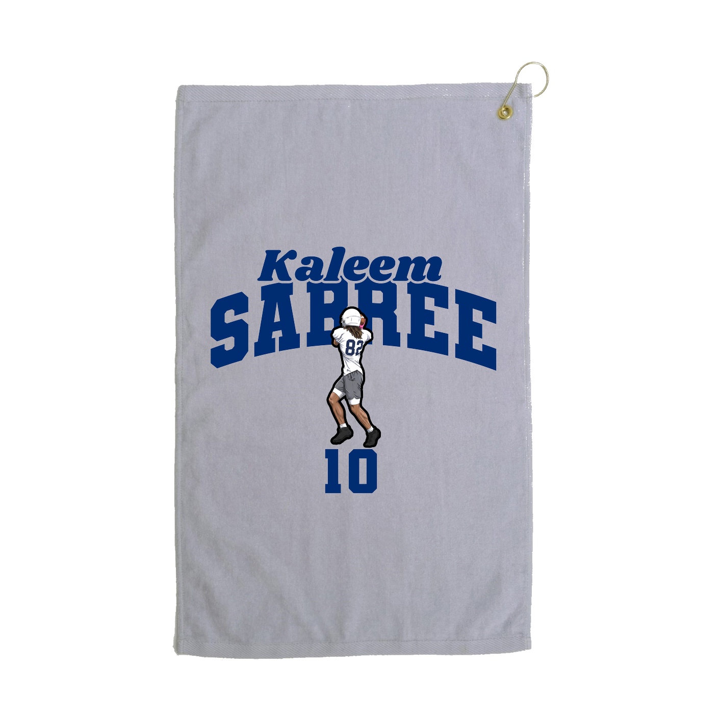 Golf Towel — Signature Arch in Grey