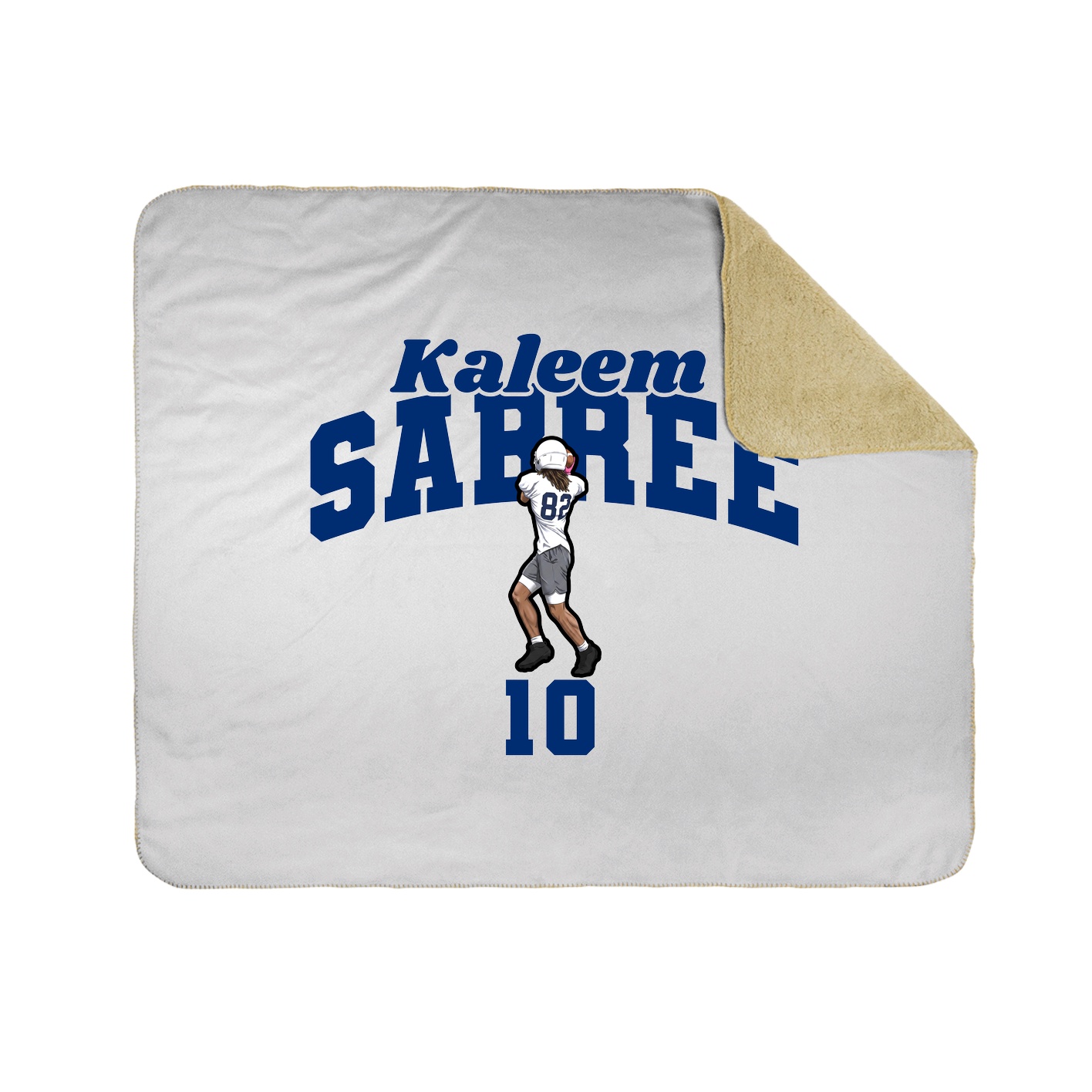 Throw Blanket — Signature Arch in White