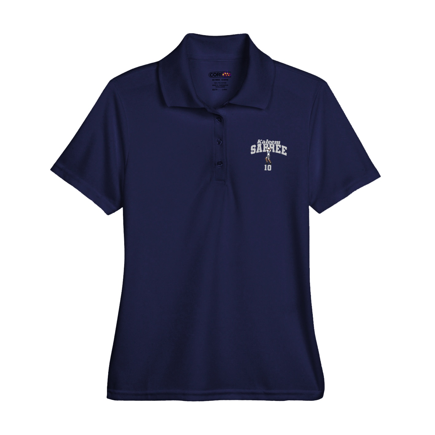 Womens Performance Polo — Signature Arch in Navy