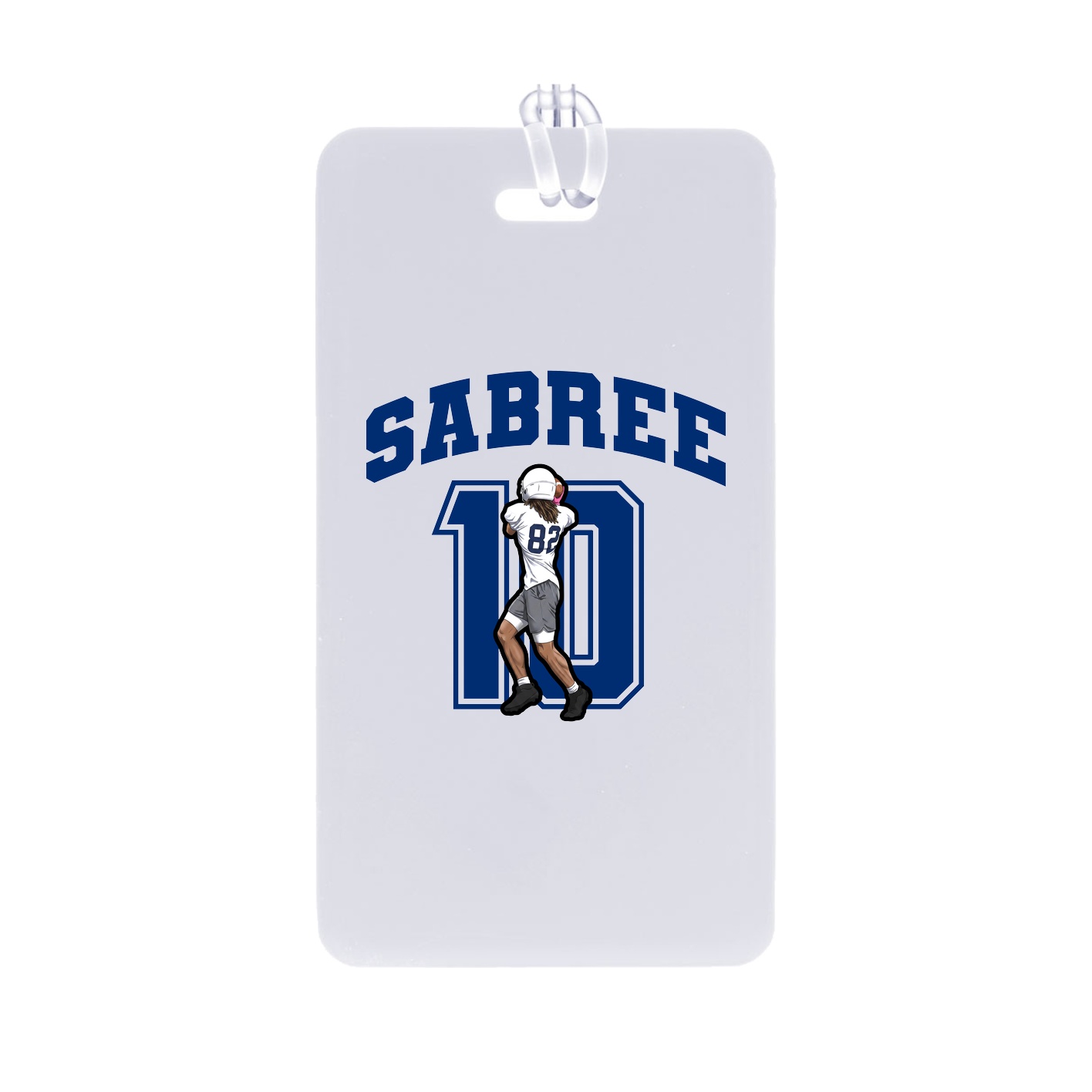 Bag Tag — Number in Classic