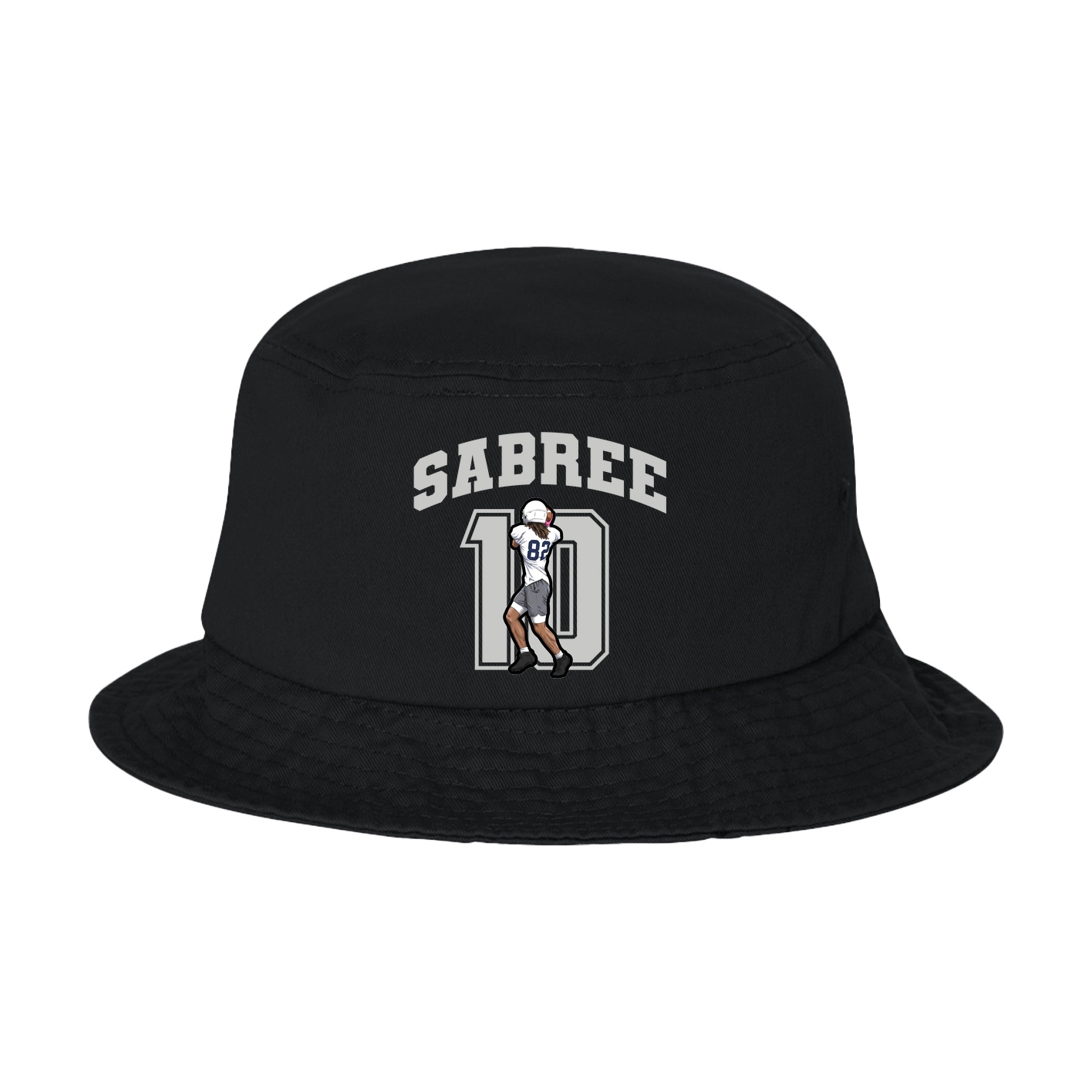 Bucket Cap — Number in Black