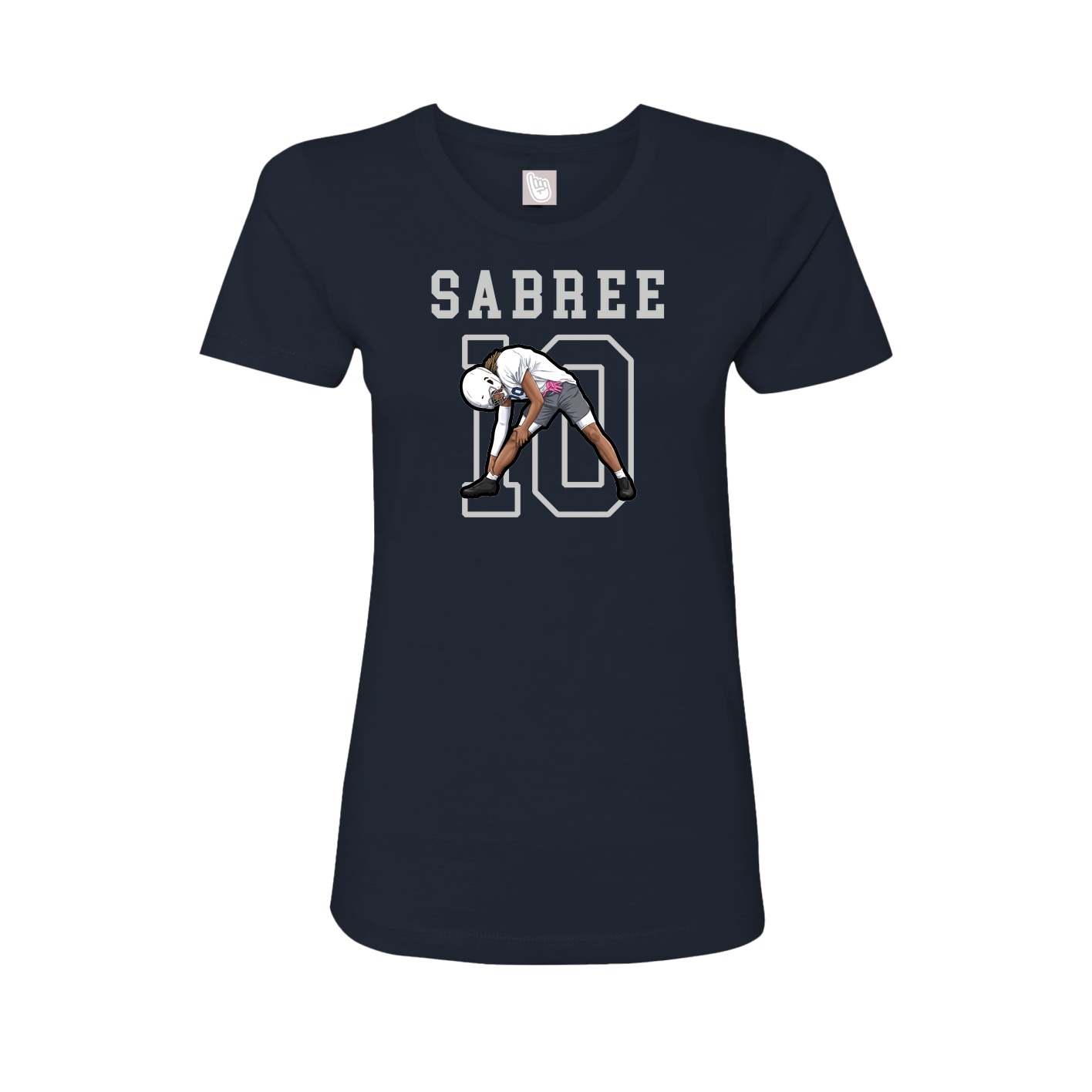 Fitted Women's Tee — Shirsey in Navy