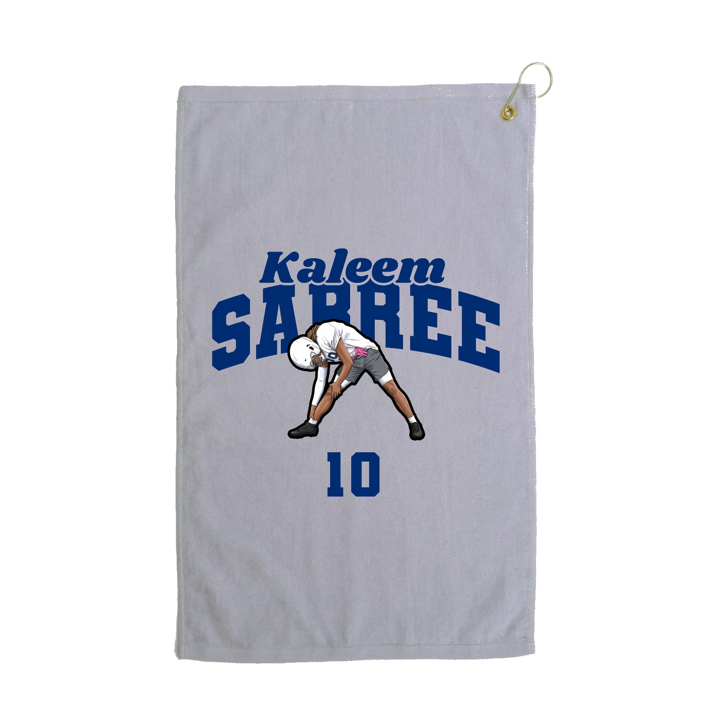 Golf Towel — Signature Arch in Grey