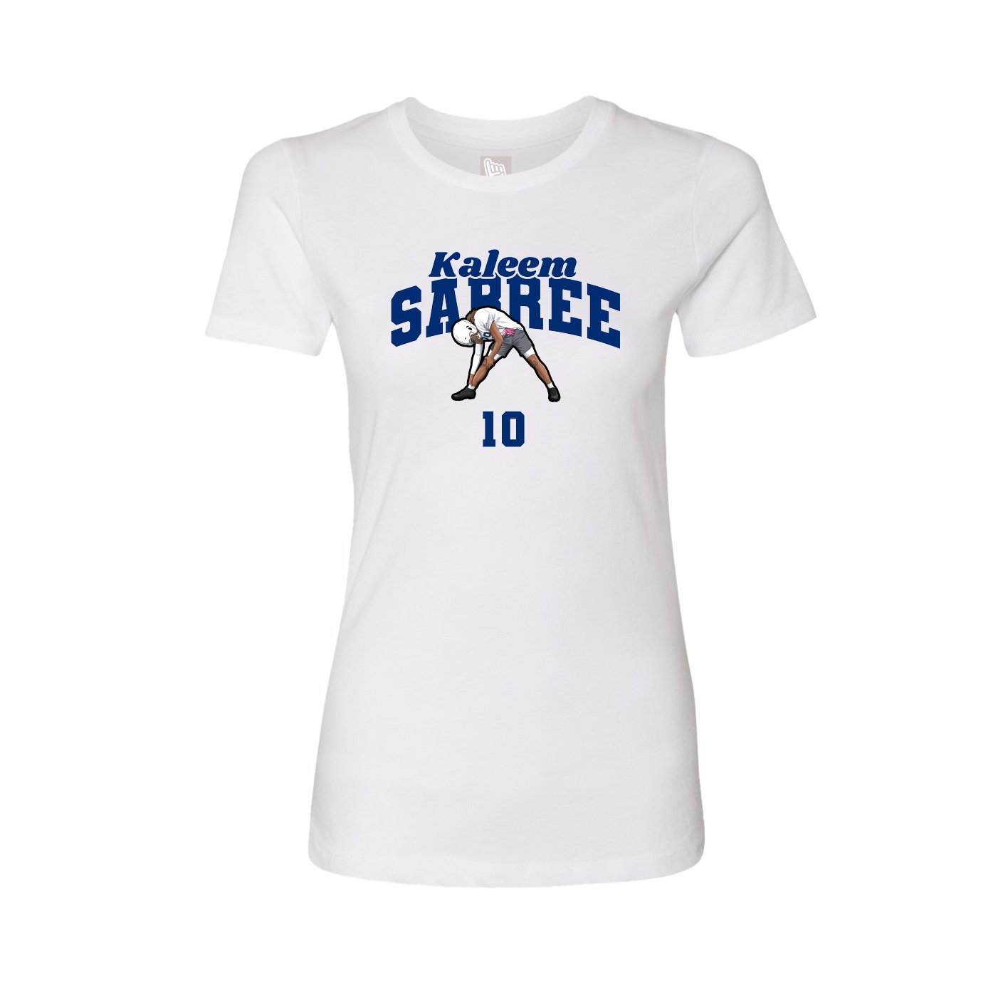 Womens Tee — Signature Arch in White
