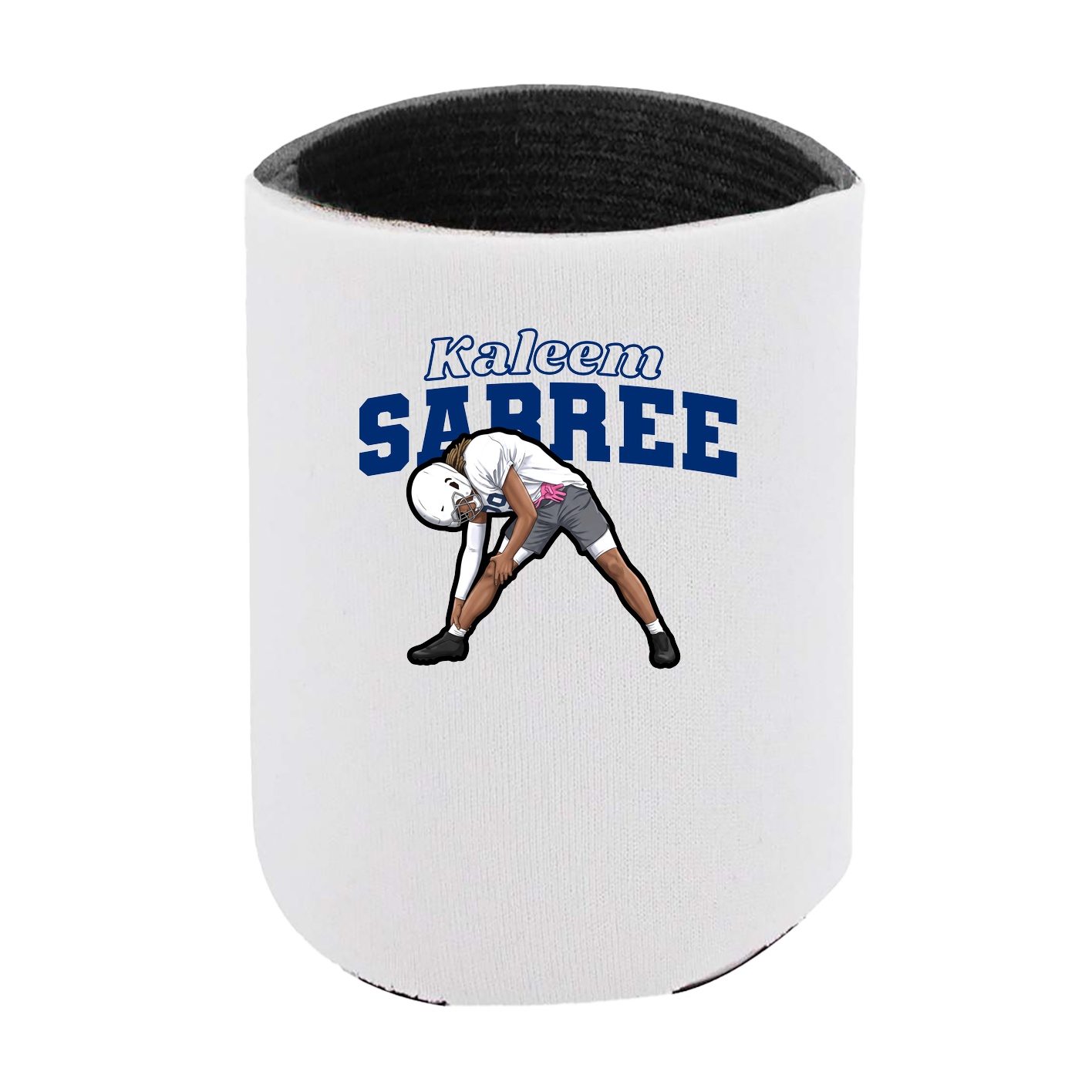 Can Holder — Name Arch in White