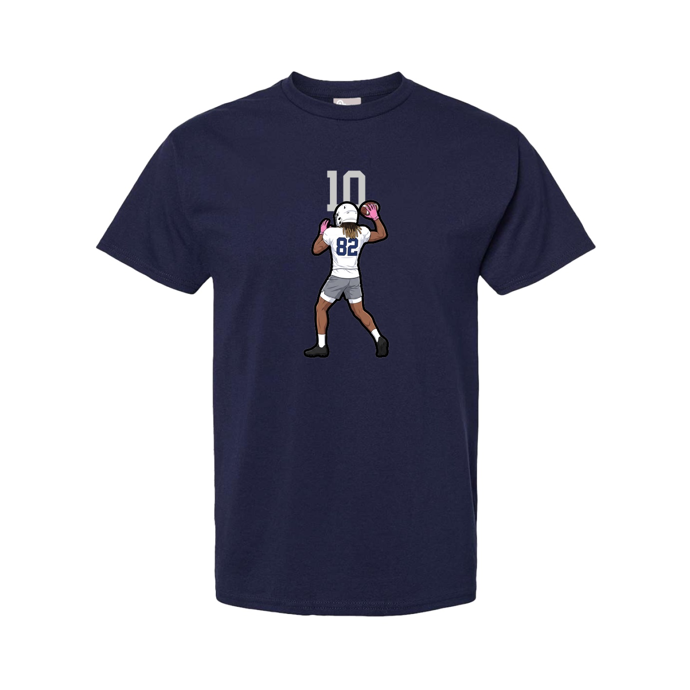 Tee — Number Top in Navy