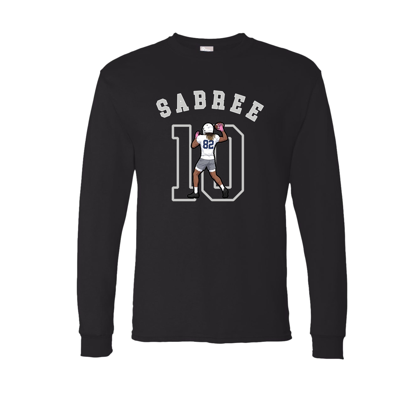 Long Sleeve Tee — Shirsey Arch in Black