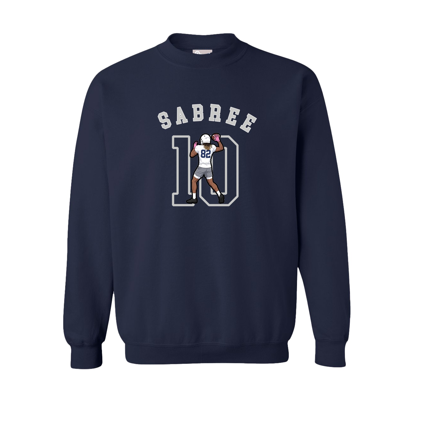 Fleece Crew — Shirsey Arch in Navy