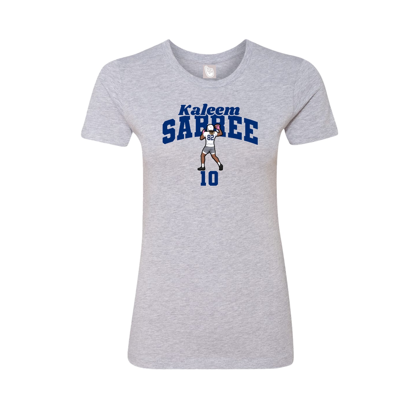 Womens Tee — Signature Arch in Grey