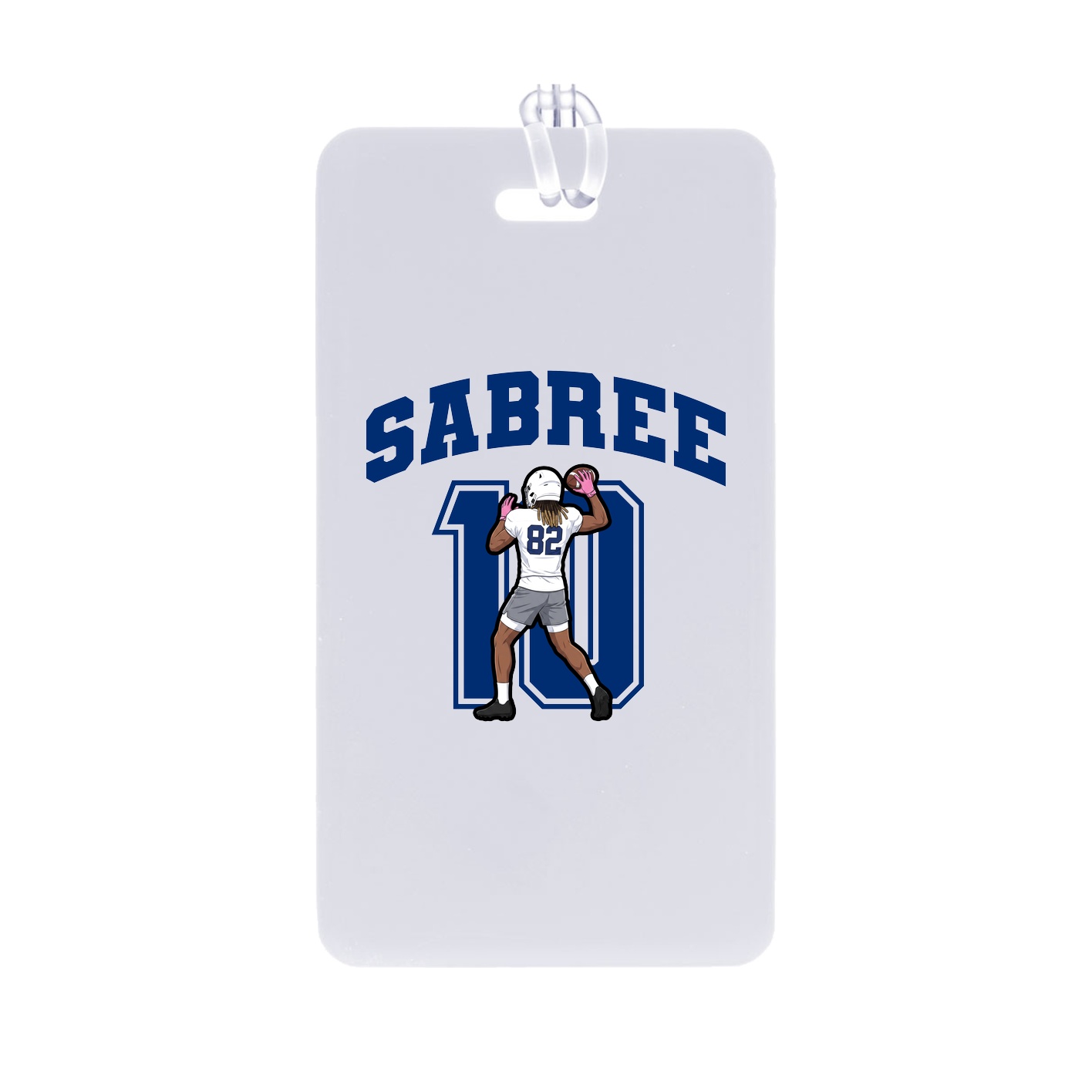Bag Tag — Number in Classic