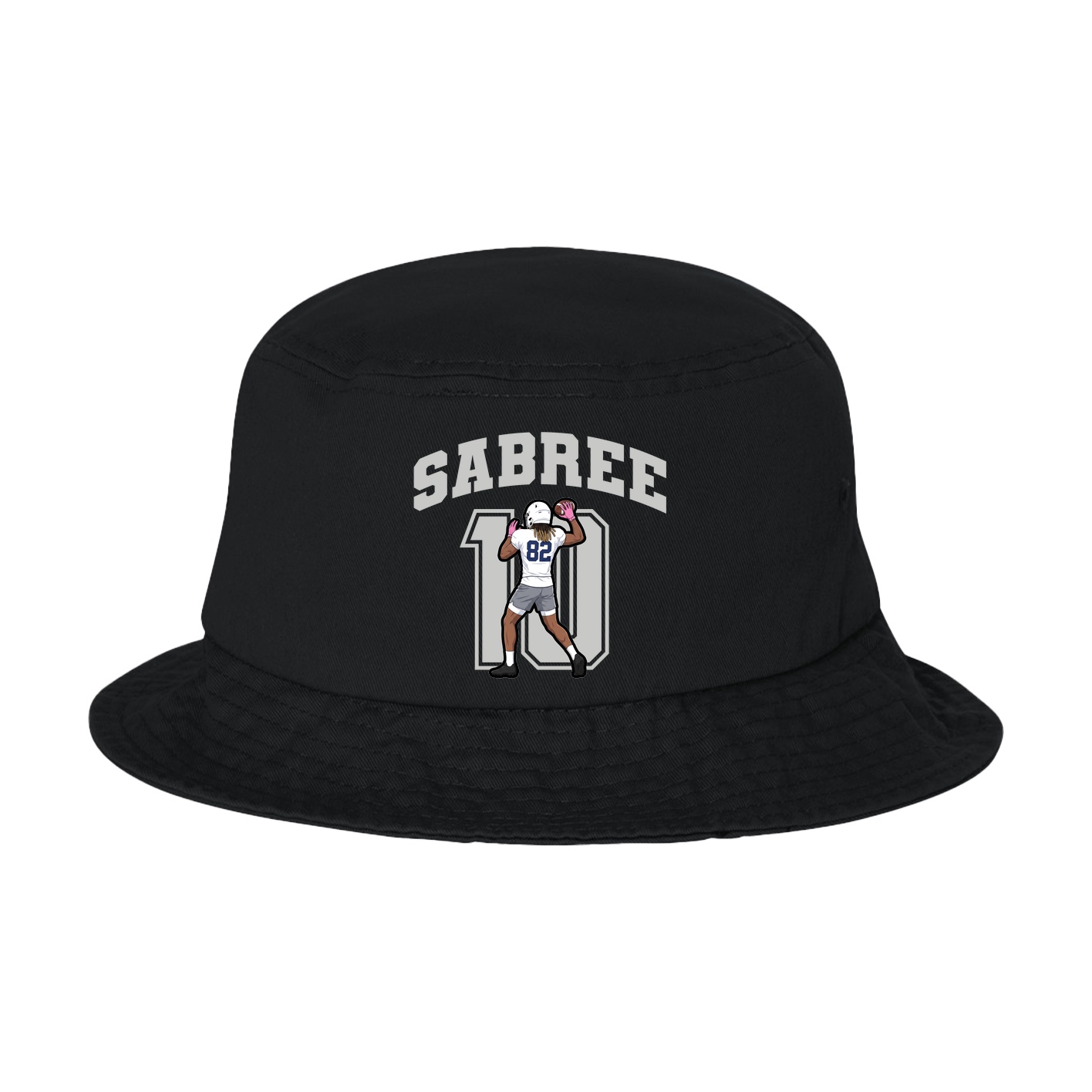 Bucket Cap — Number in Black
